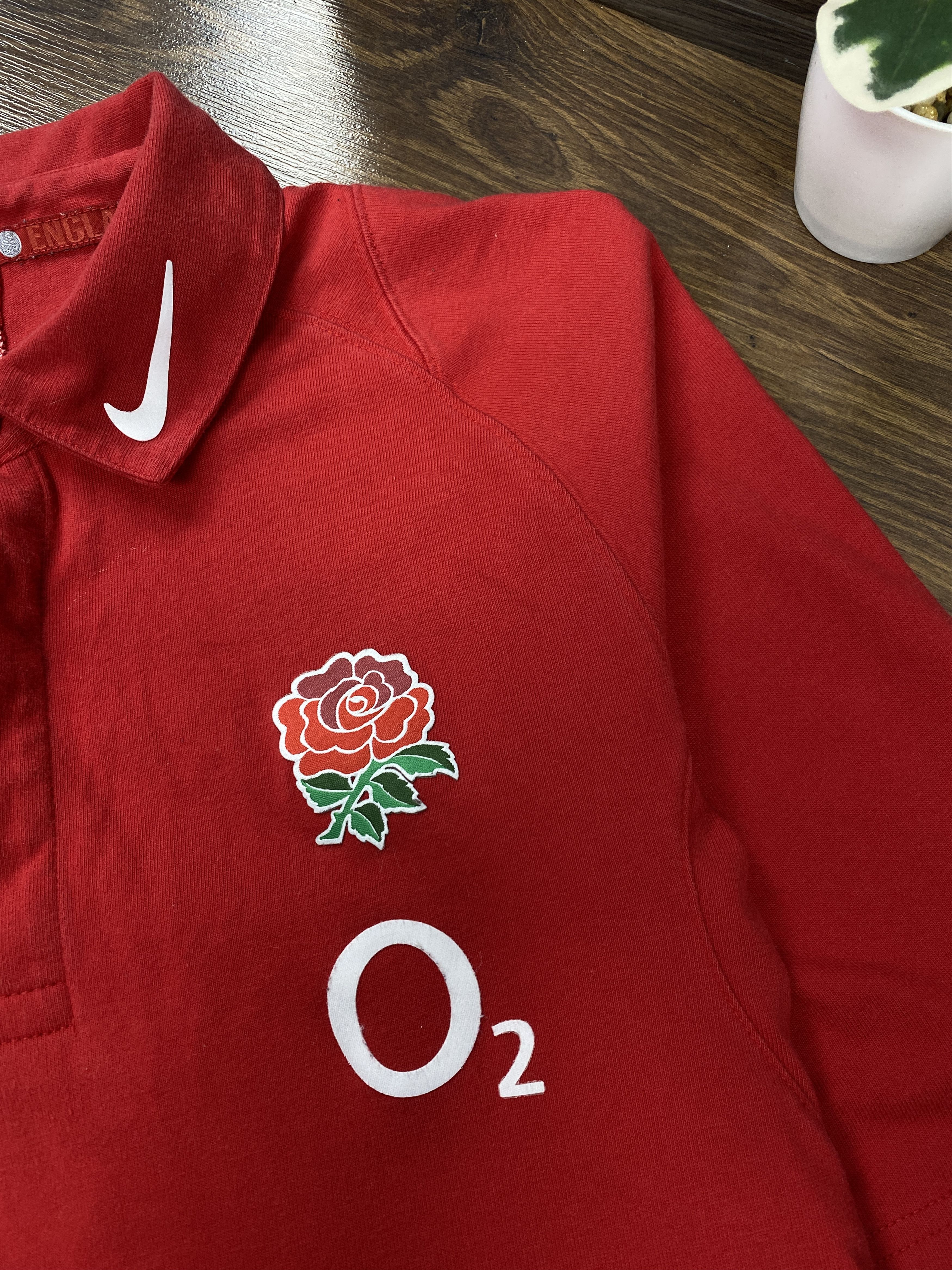 Nike Nike Vintage O2 rugby polo shirt y2k Size US M / EU 48-50 / 2 - 3 Thumbnail