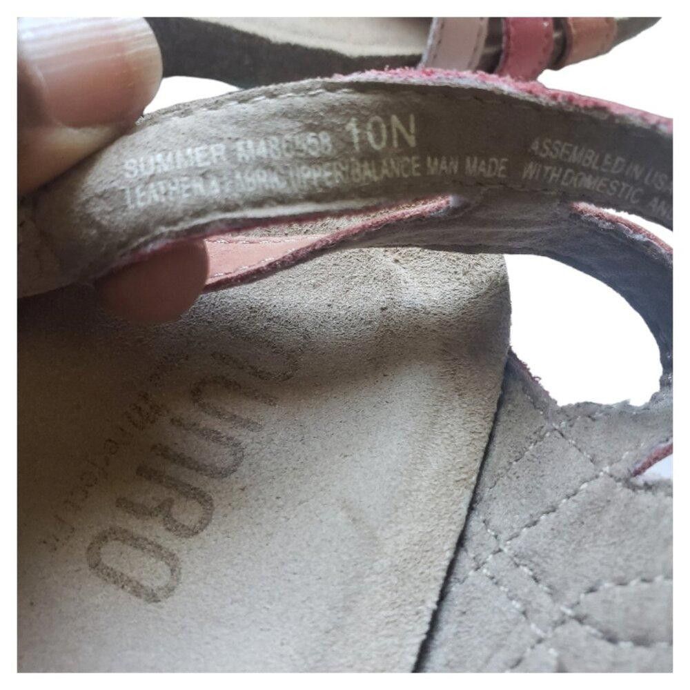 Other SH127 Munro Ladies Peach Sandals 10N Size US 10 / IT 40 - 5 Thumbnail