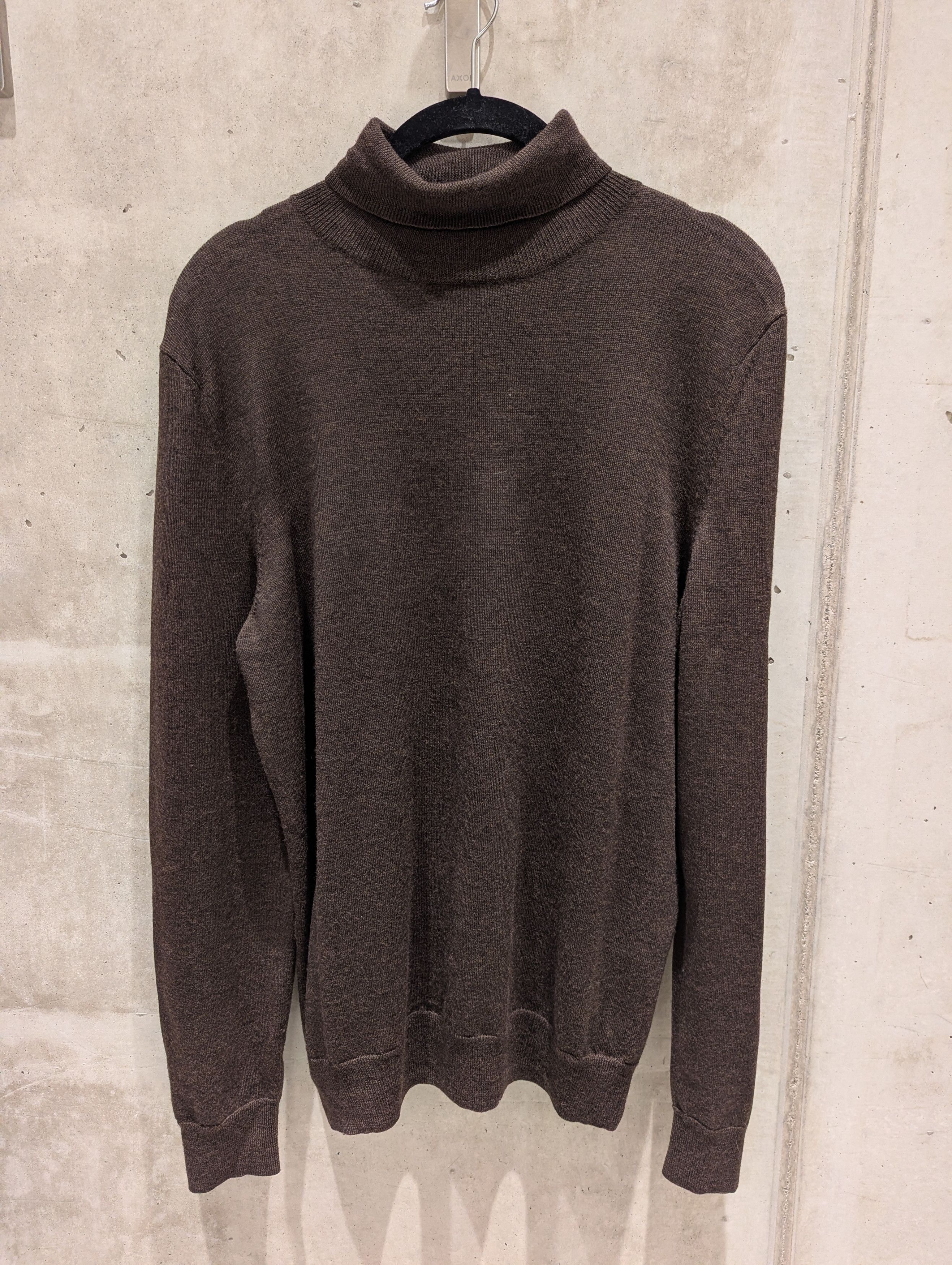 A.P.C. Brown Wool Turtleneck Size US S / EU 44-46 / 1 - 1 Thumbnail