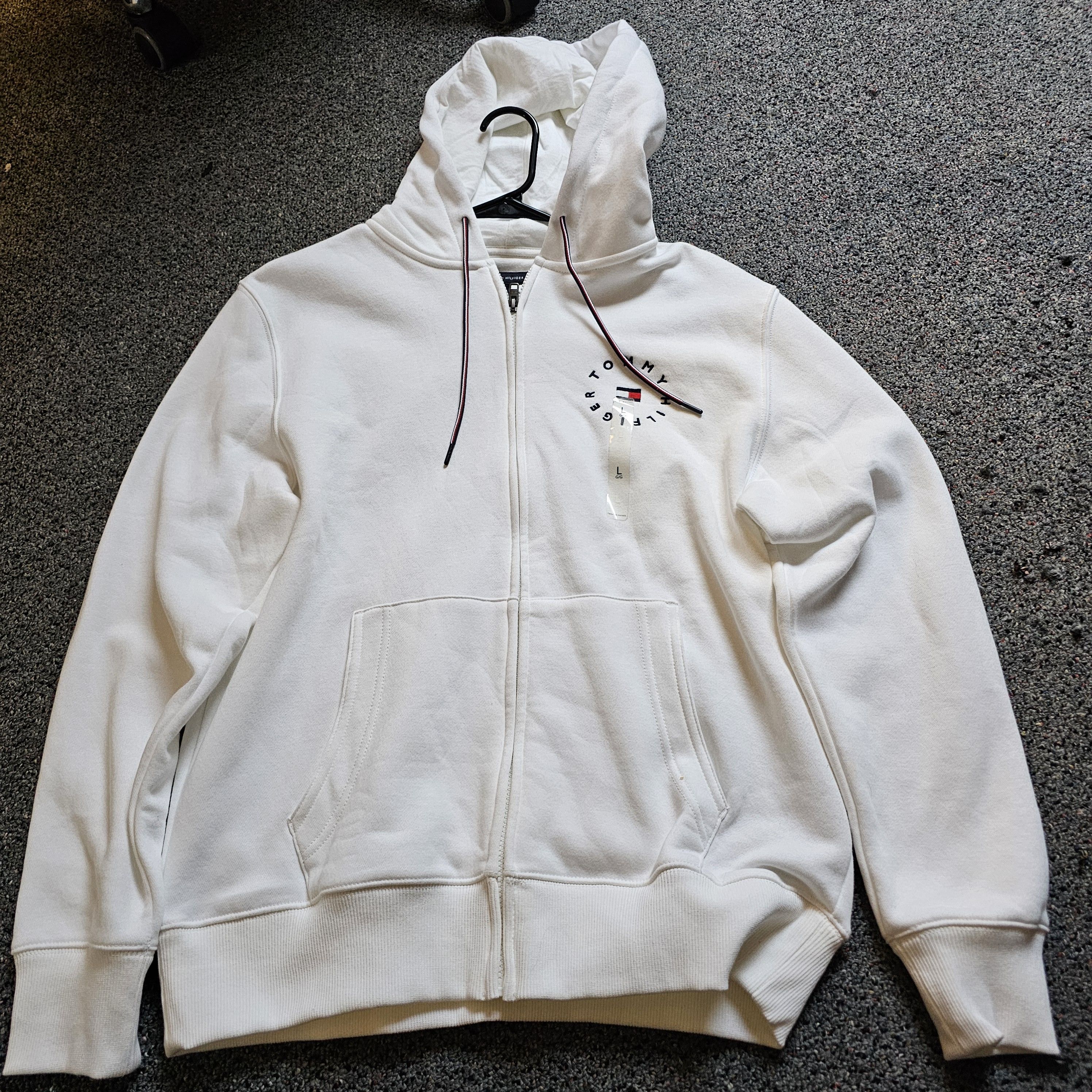 Tommy Hilfiger Dead Stock Tommy Hilfiger Full Zip Hoodie Size US L / EU 52-54 / 3 - 1 Thumbnail