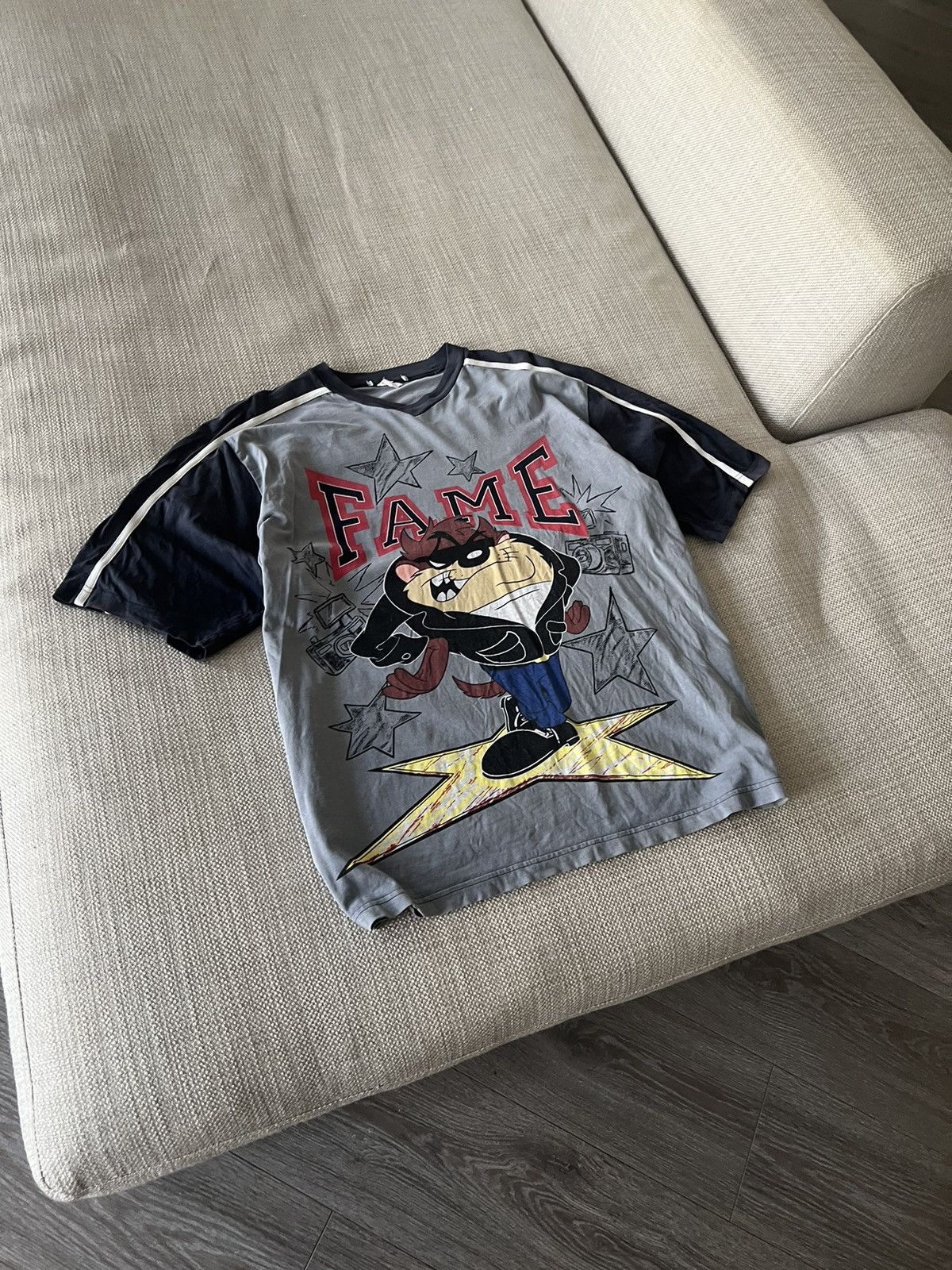 Vintage × Warner Bros Vintage 💥 Warner Bros Taz T-Shirt Movie Size US L / EU 52-54 / 3 - 8 Thumbnail