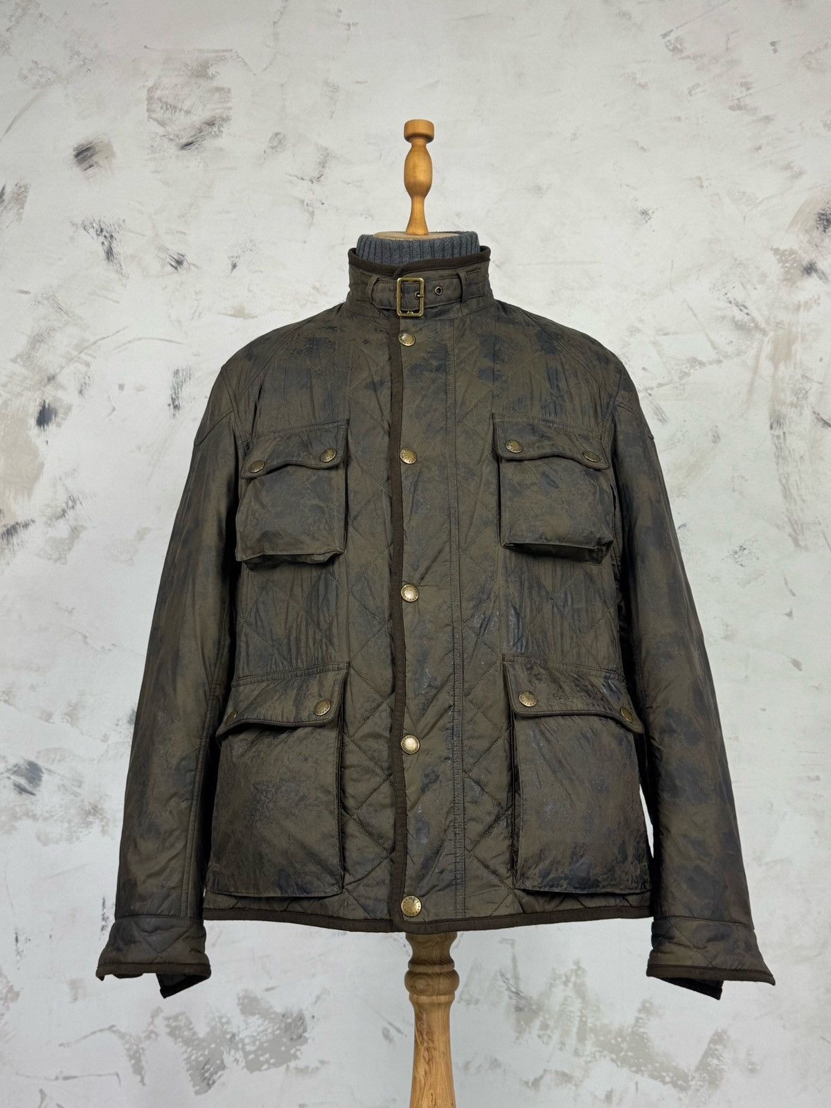 Barbour Custom Barbour Chukka Quilted Jacket Size L Size US L / EU 52-54 / 3 - 2 Thumbnail