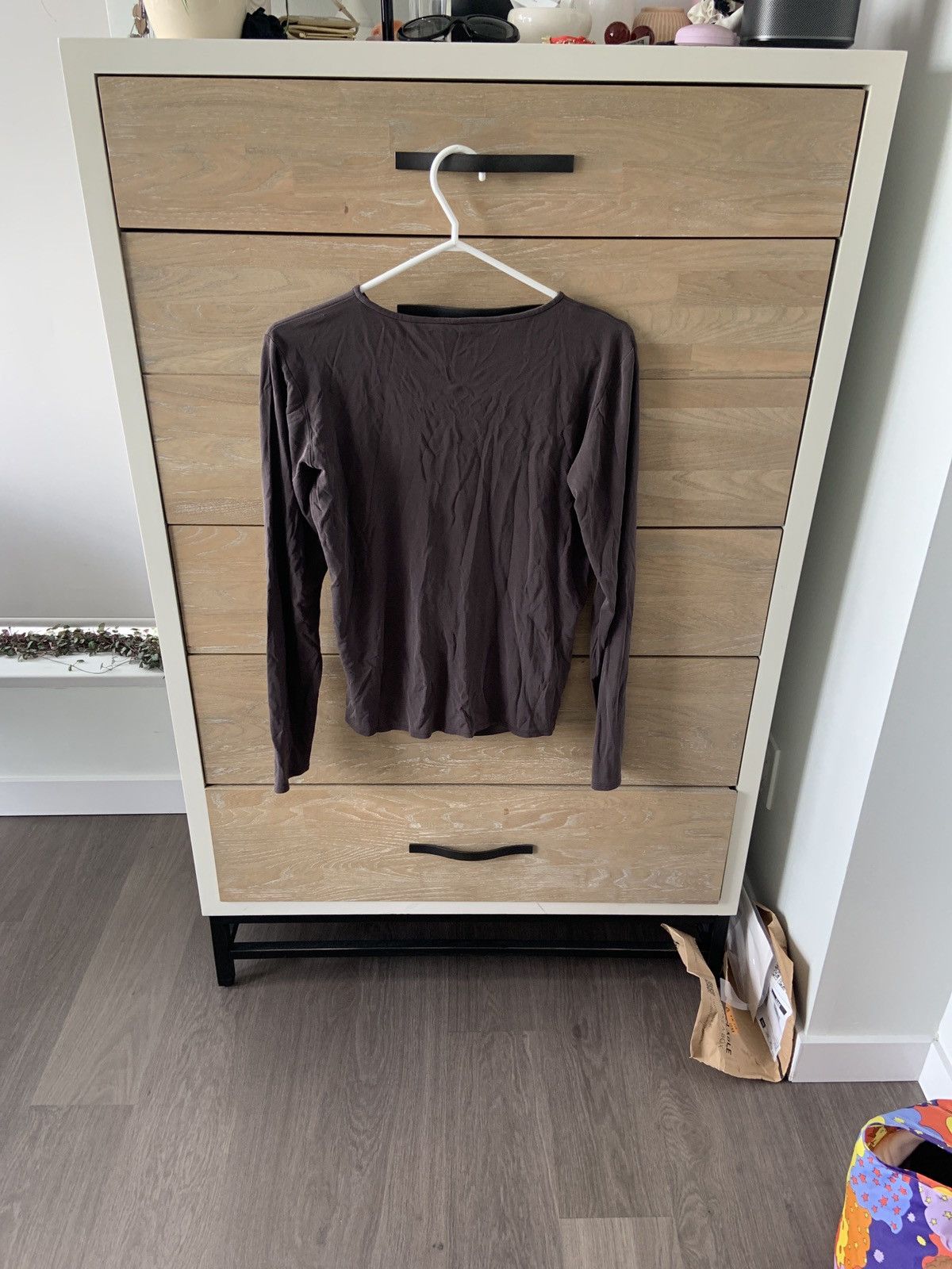 Eileen Fisher Eileen Fisher brown silk top Size M / US 6-8 / IT 42-44 - 2 Thumbnail
