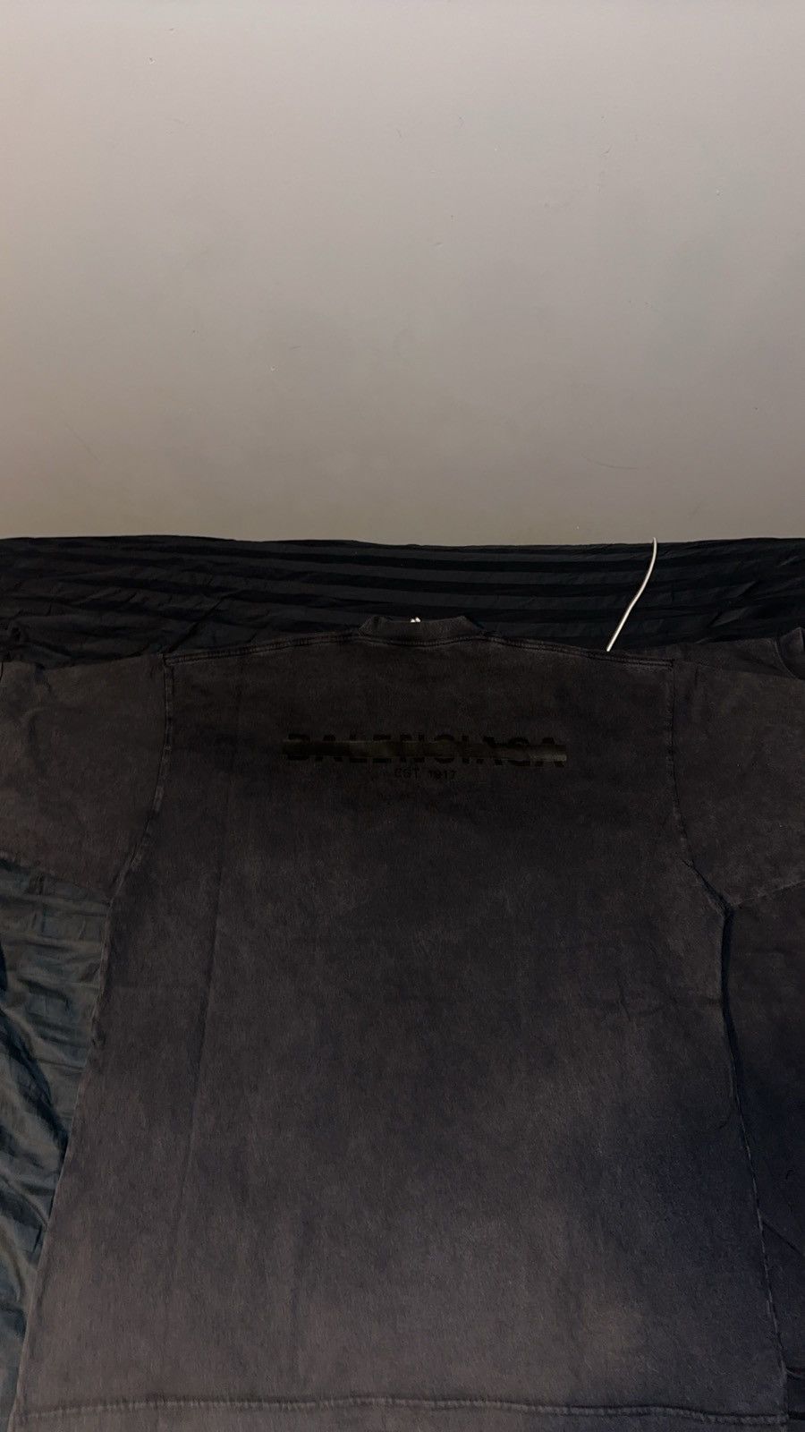 Balenciaga Balenciaga Strike 1917 print Black Size US L / EU 52-54 / 3 - 2 Thumbnail