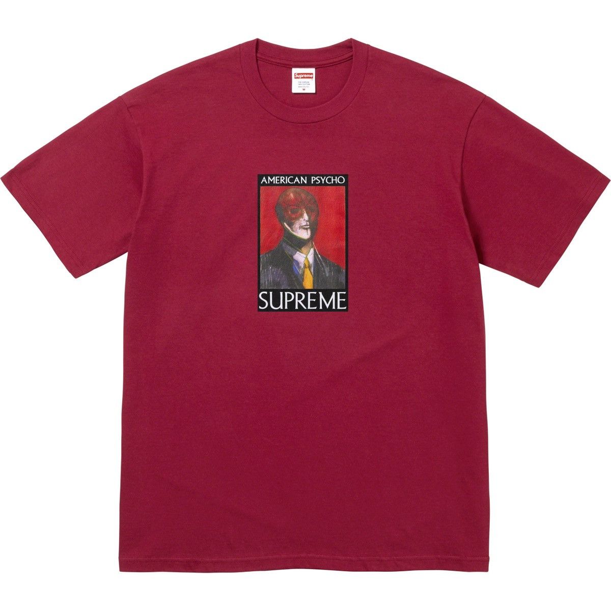 Supreme Supreme American Psycho Tee (Cardinal) Size US S / EU 44-46 / 1 - 1 Thumbnail