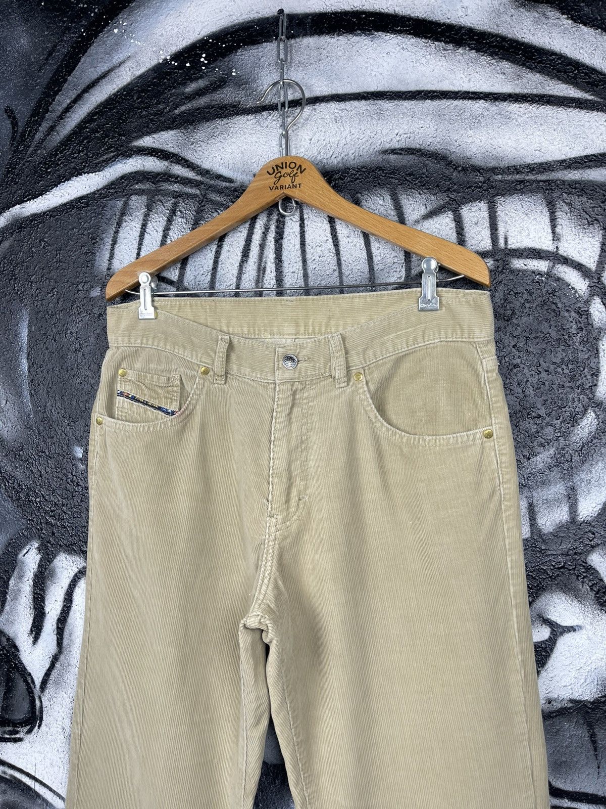 Paul & Shark Paul & Shark Beige Corduroy Casual Pants Men’s Size 33 Size US 33 - 4 Thumbnail