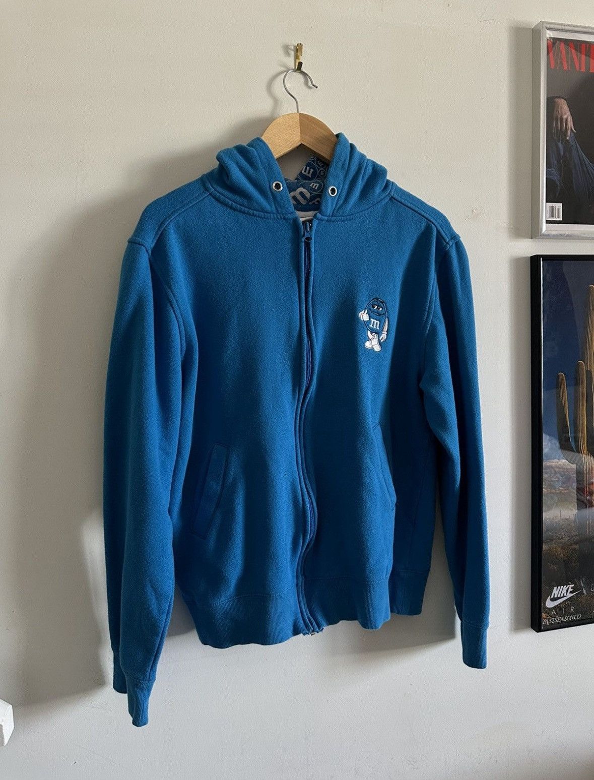 Vintage M&M Hoodie AND Alkatraz Tee Size US M / EU 48-50 / 2 - 1 Thumbnail