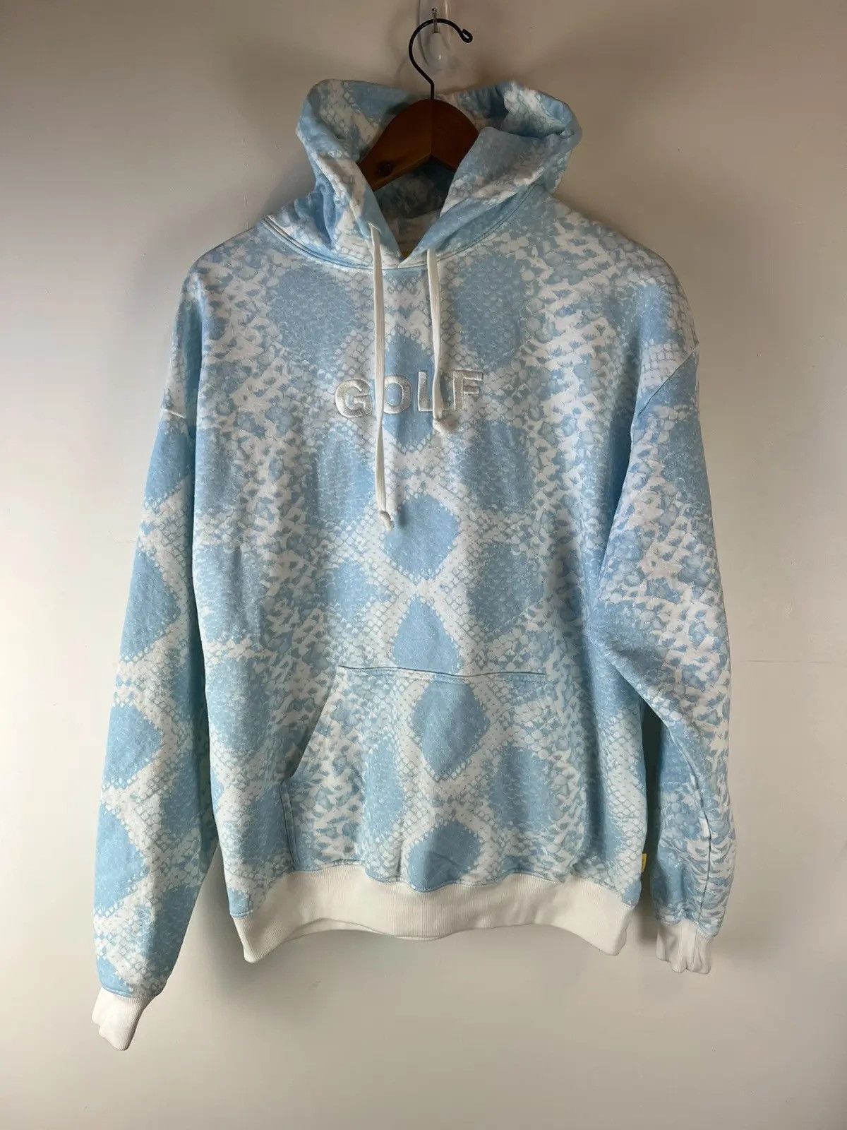 Golf Wang Golf Wang x Le Fleur Python Hoodie Blue Size Large SS22 Size US L / EU 52-54 / 3 - 5 Thumbnail