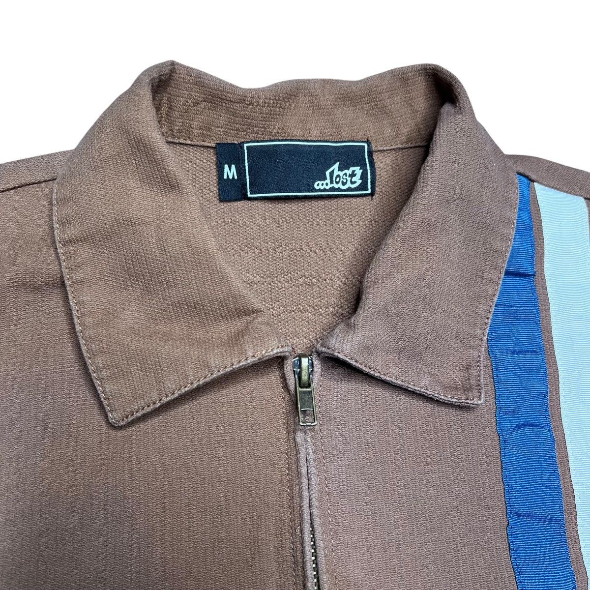 Lost Enterprises Lost Enterprises Zip Up Goodtime Canvas Brown Jacket Sz M Size US M / EU 48-50 / 2 - 3 Thumbnail