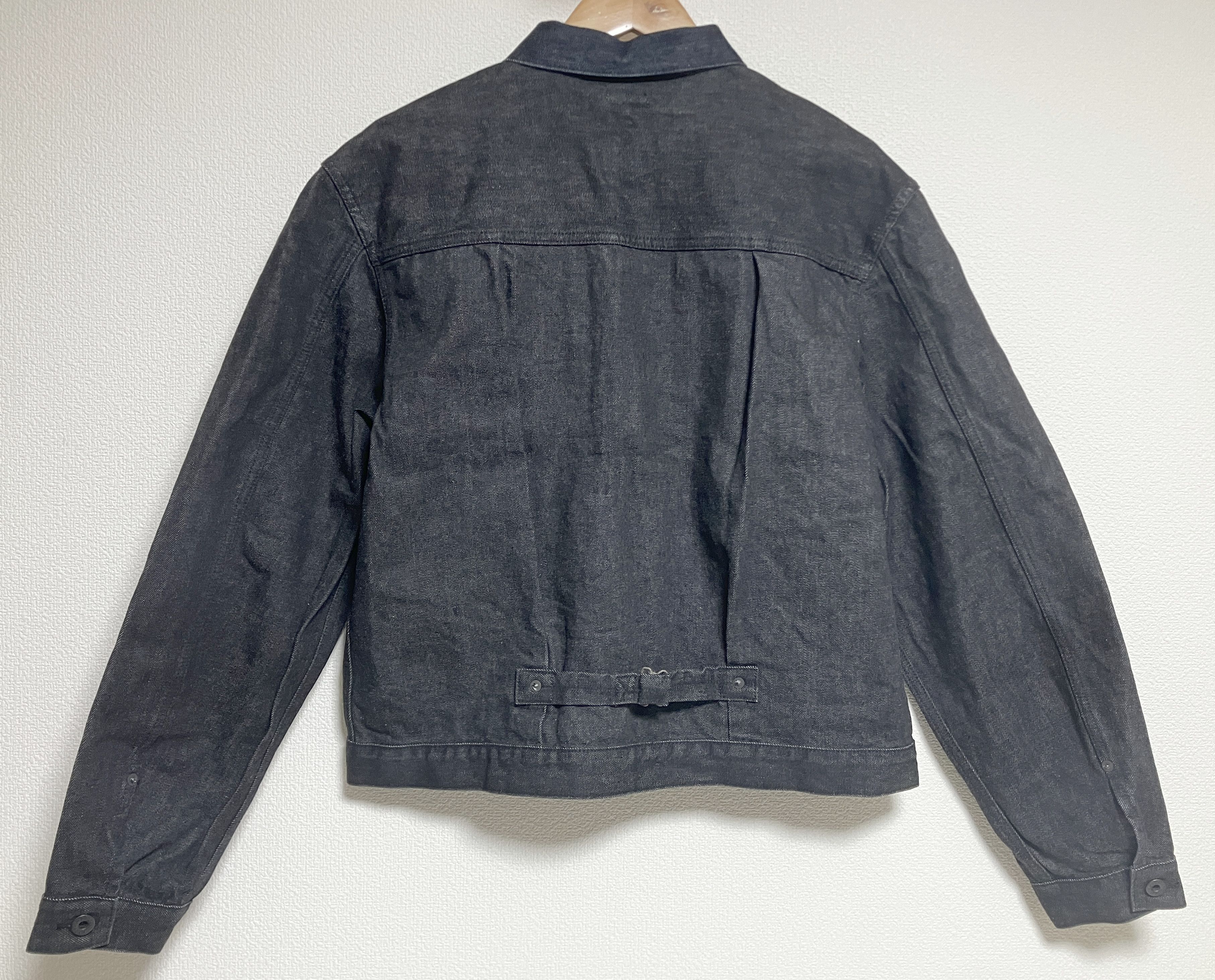 Kapital KAPITAL 14oz black denim 1ST JKT jacket brand new L Size US L / EU 52-54 / 3 - 2 Thumbnail