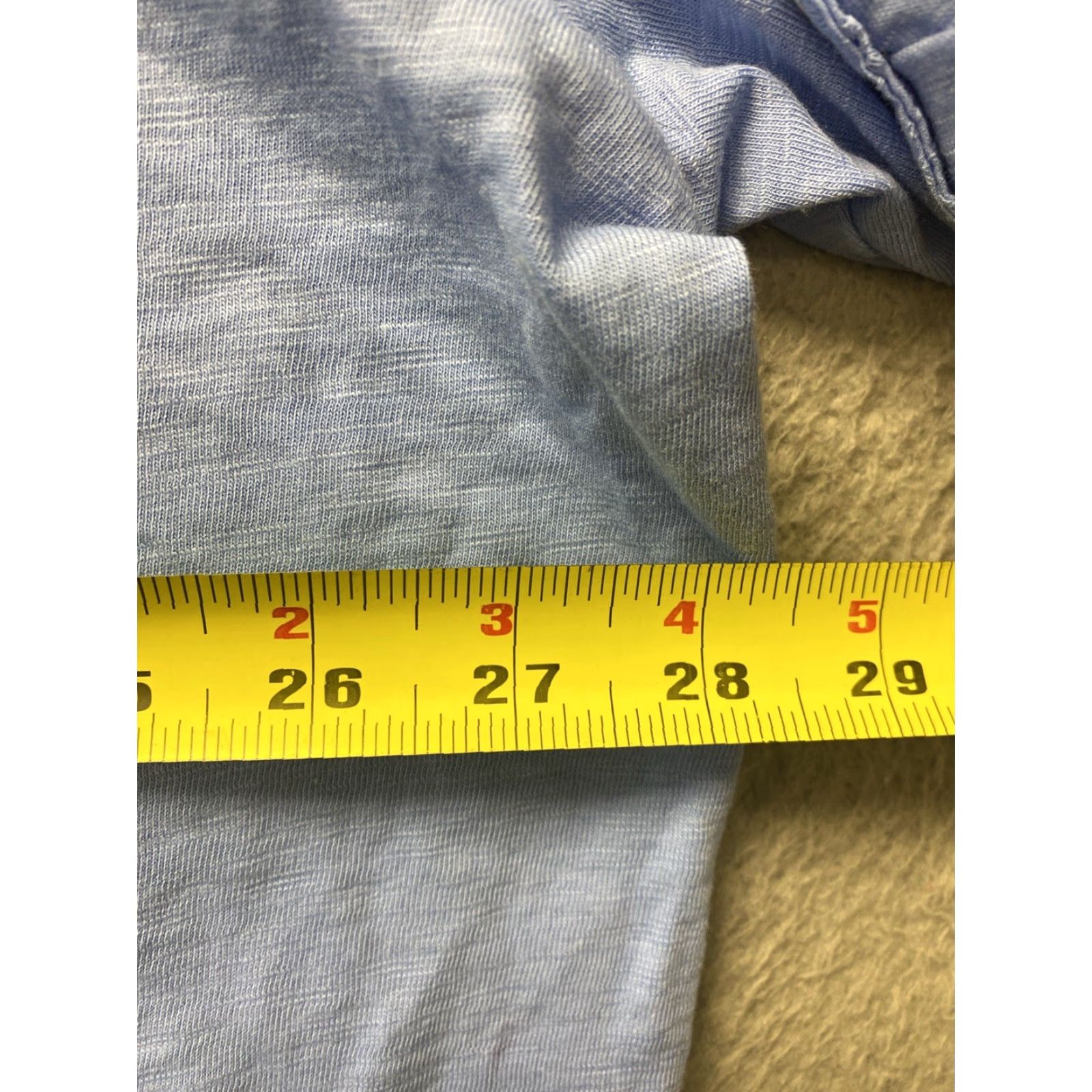 Croft & Barrow VINTAGE? No. Croft & Barrow Light Blue Short Sleeve Top 3XL Women Adult Regular NWT Size 3XL Blue Basic Shirt/Top Womens Size 40" / US 18 - 7 Thumbnail