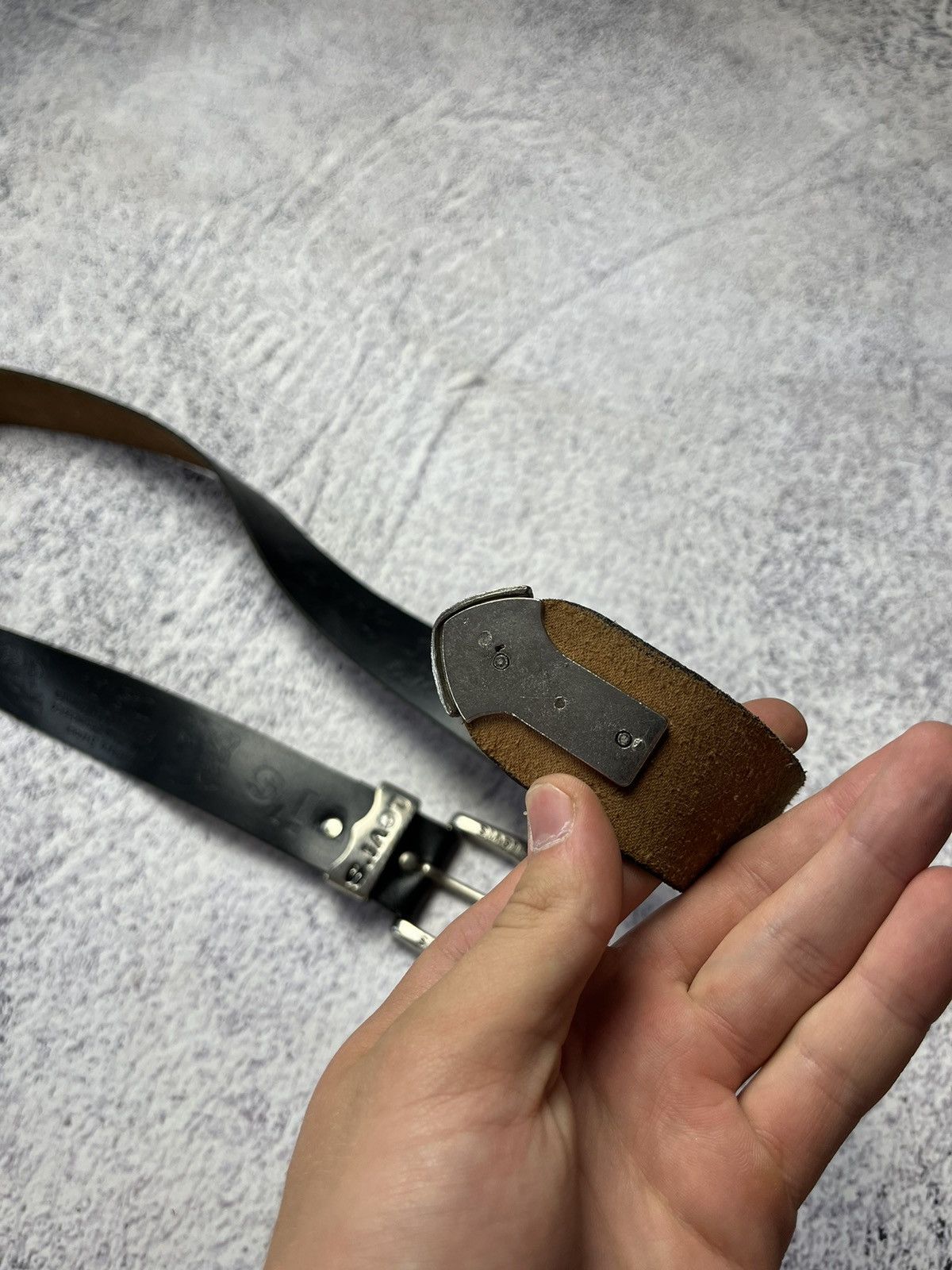 Levi's Vintage Levi’s Belts Leather Japanese Brand Y2K streetwear Size ONE SIZE - 13 Thumbnail