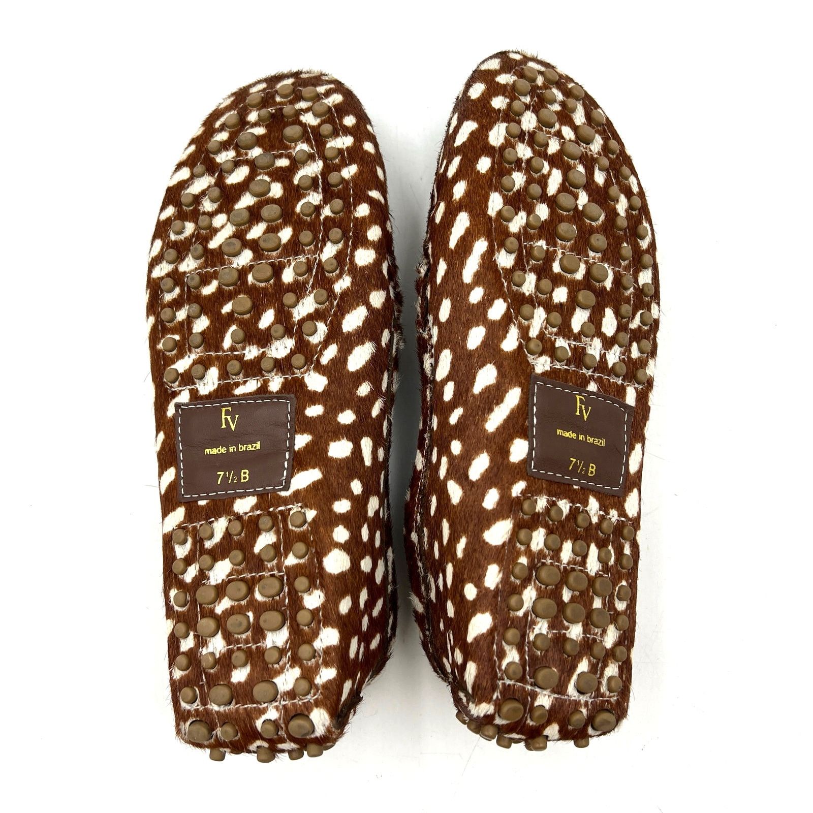 Other Francis Valentine Charlie Calf Hair Loafers Shoes Size US 7.5 / IT 37.5 - 7 Thumbnail
