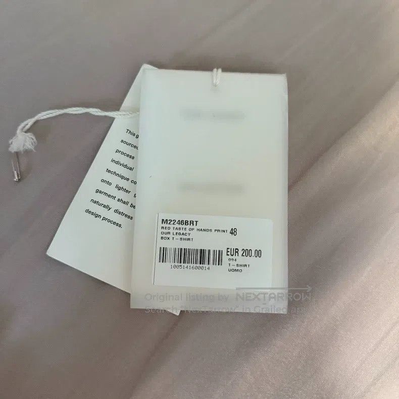 Our Legacy Our Legacy Black Short Sleeve T-Shirt Size US M / EU 48-50 / 2 - 5 Thumbnail