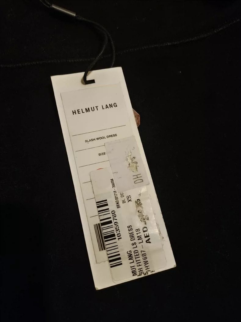 Helmut Lang HELMUT LANG A woolen t-shirt with a bare shoulder Size XS / US 0-2 / IT 36-38 - 3 Thumbnail