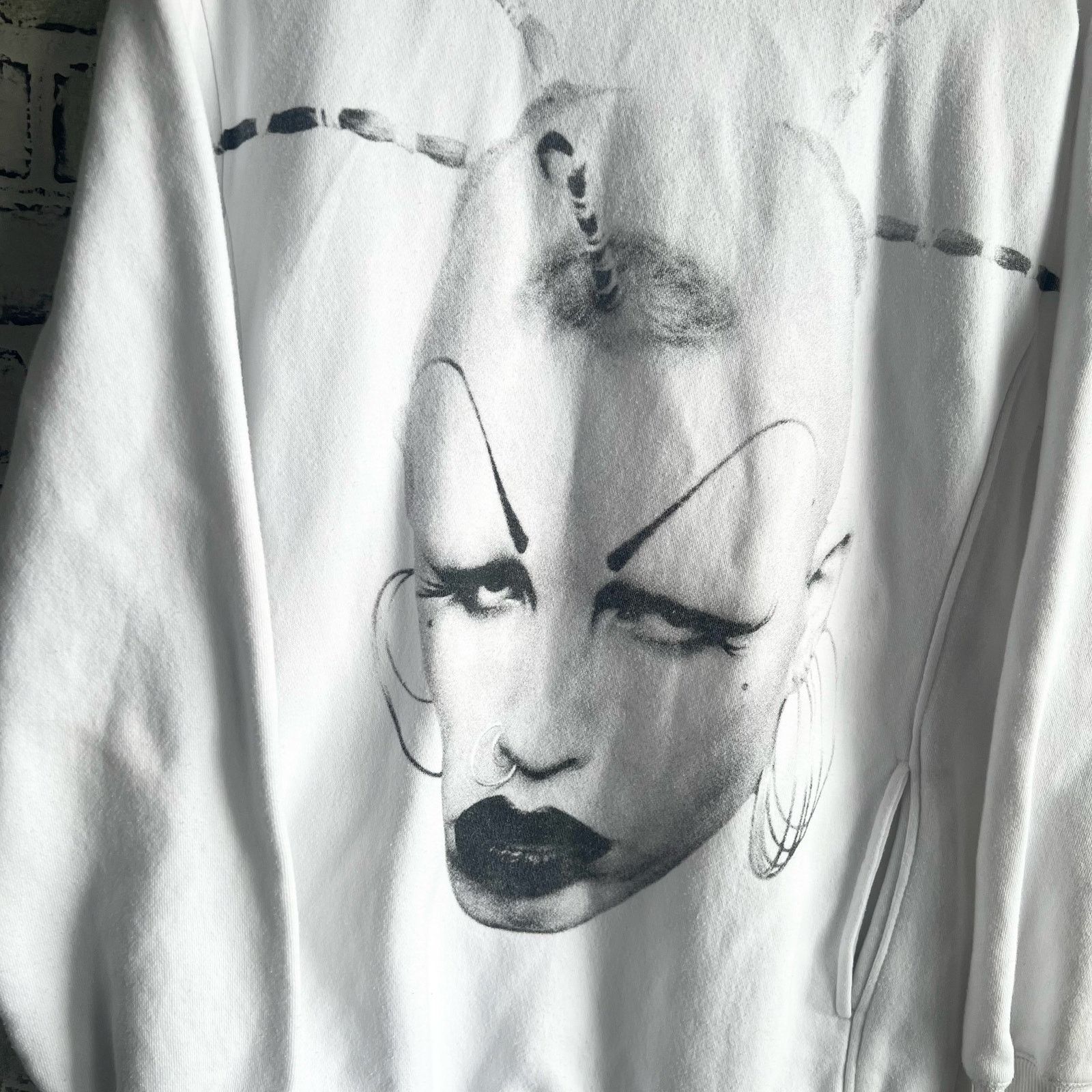 Other Opening Ceremony x New York Club Kid White Hoodie Lrg 21x29 Size US L / EU 52-54 / 3 - 4 Thumbnail