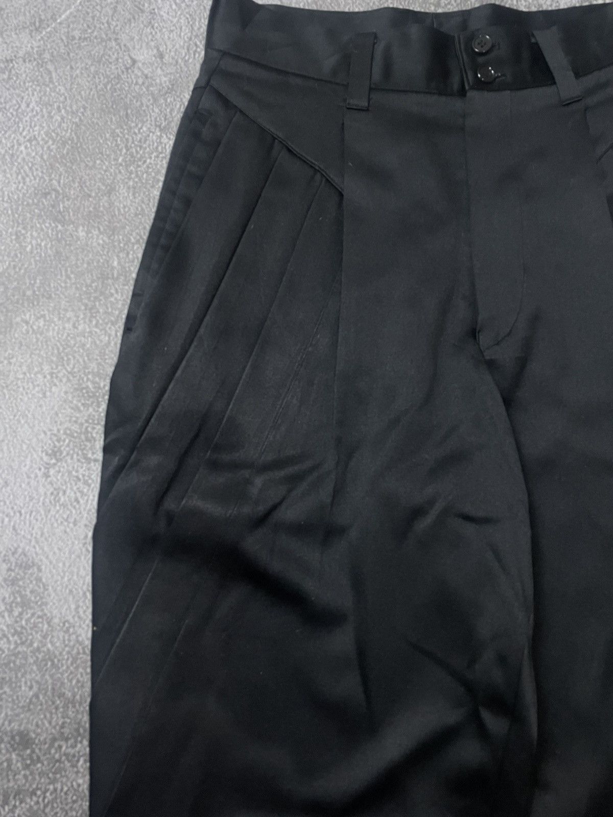Issey Miyake IM Product Issey Miyake Pleated Black Trousers Size 28" / US 6 / IT 42 - 3 Thumbnail