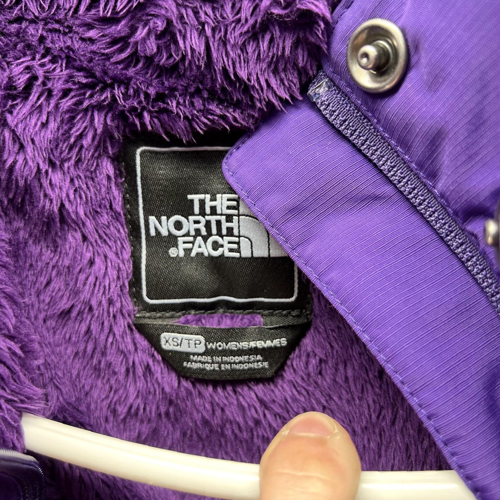 The North Face The North Face Jacket Women XS Parka Purple Full Zip Polyester Fur Lined Hyvent Size XS / US 0-2 / IT 36-38 - 5 Thumbnail