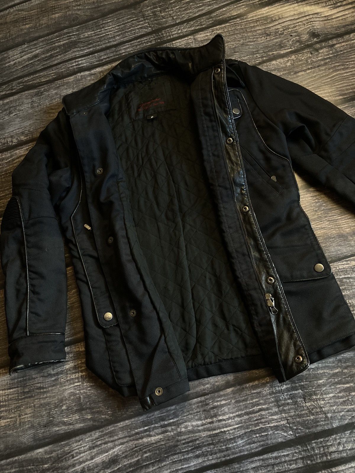 Belstaff Belstaff leather/nylon moto jacket Size US M / EU 48-50 / 2 - 9 Thumbnail