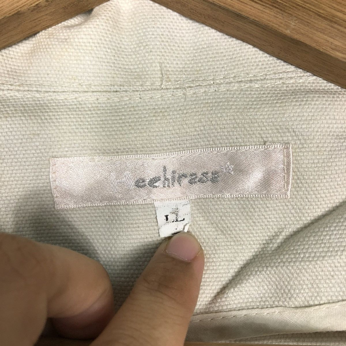 Japanese Brand 📌CROPPED BIKER JACKET HEEHIRASA JAPAN CARGO POCKETS Size US L / EU 52-54 / 3 - 18 Thumbnail