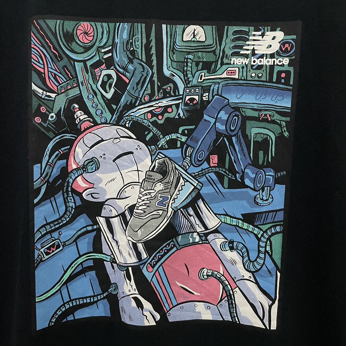 New Balance New Balance x Gigzilla Creative Lab Rare Collaboration Tee Size US M / EU 48-50 / 2 - 2 Thumbnail