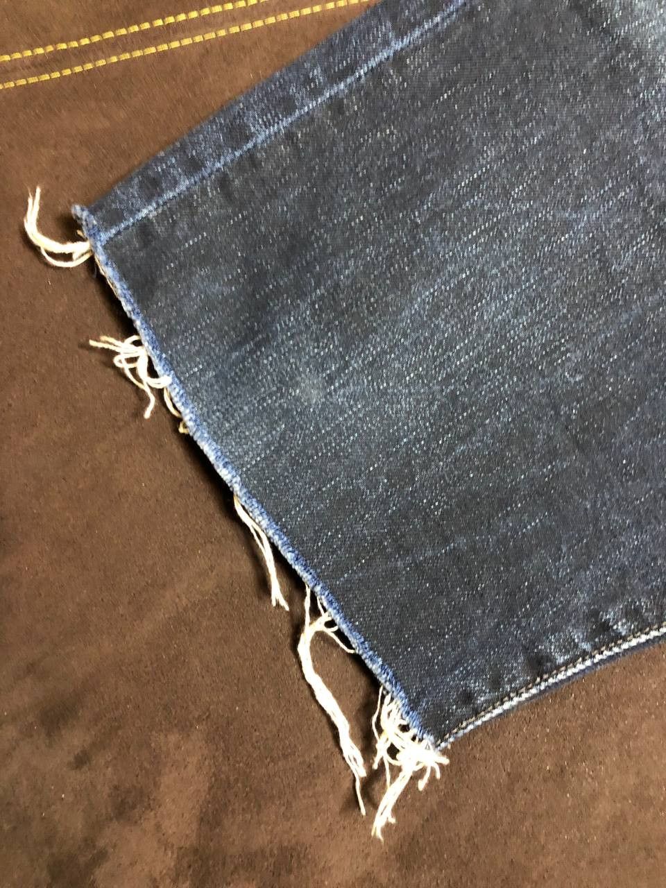 Levi's Vintage 501 Straight Leg Blue Denim Distressed shorts Size US 34 / EU 50 - 11 Thumbnail