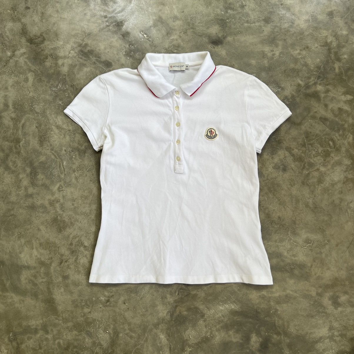 Moncler Moncler Polo Shirt Size M / US 6-8 / IT 42-44 - 2 Thumbnail