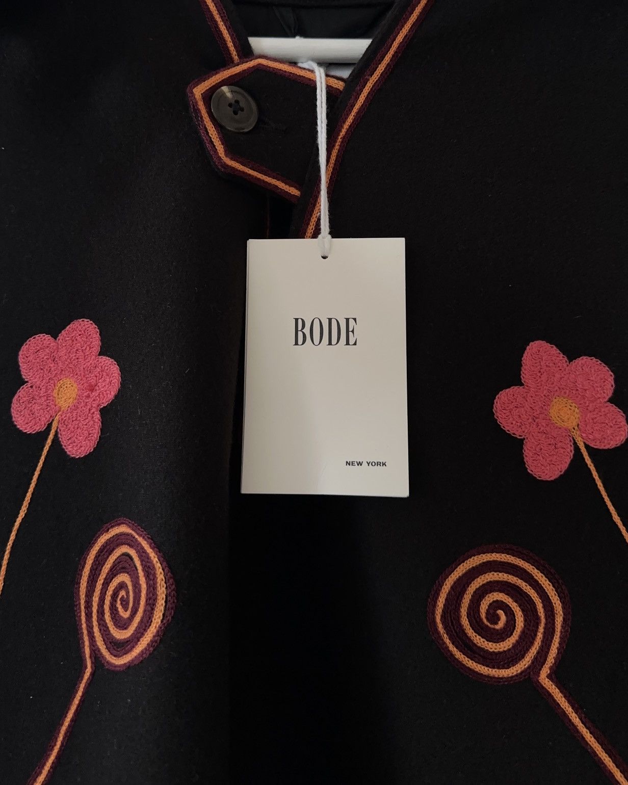 Bode Bode FW21 Rancher Embroidered Wool Pullover – NWT Size US M / EU 48-50 / 2 - 2 Thumbnail