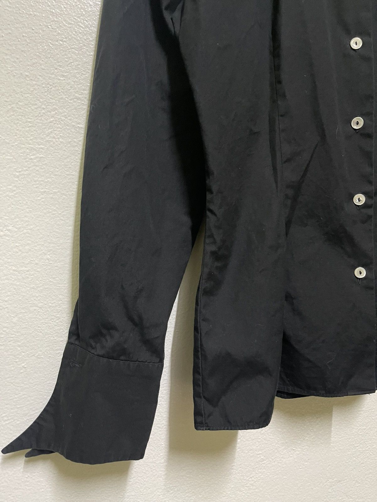 agnes b. Agnes b. Shirt Long Sleeve Black Size S / US 4 / IT 40 - 3 Thumbnail