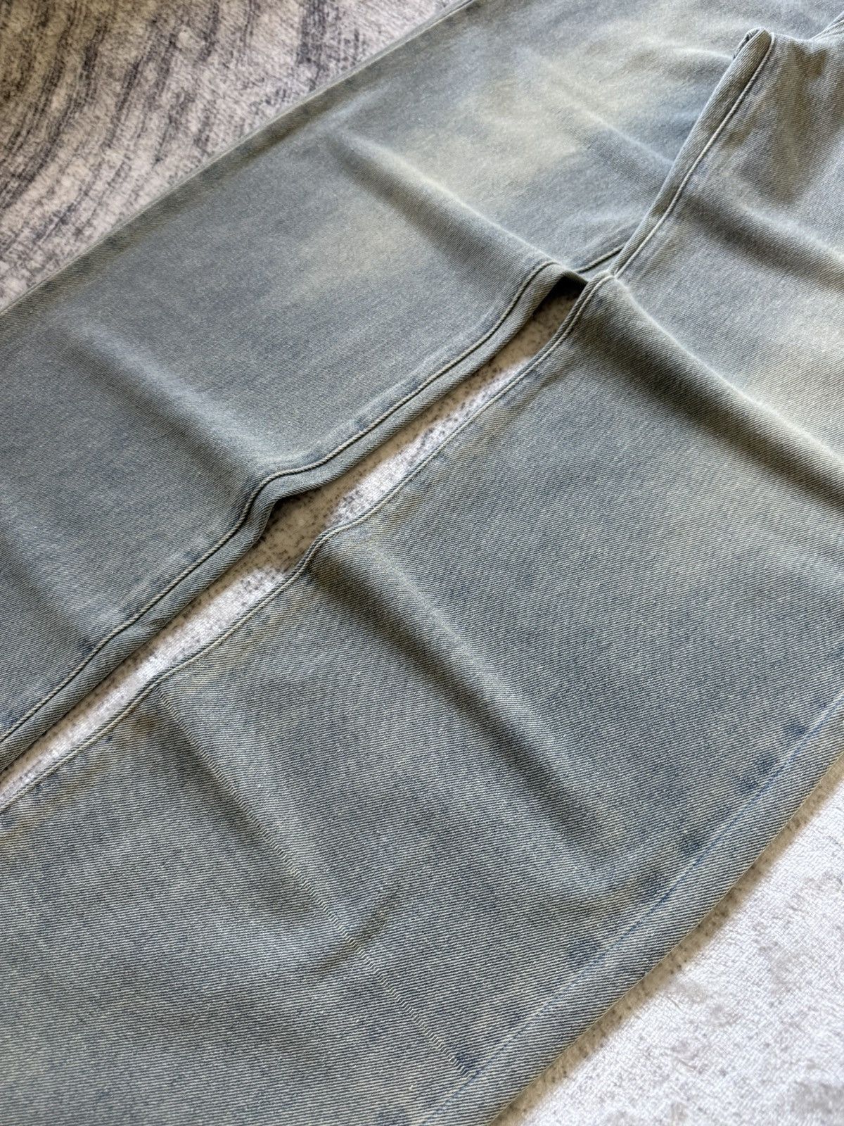Alexander Wang Alexander Wang Trompe L’oeil Collar Waist Baggy Loose Jeans Size US 27 - 8 Thumbnail