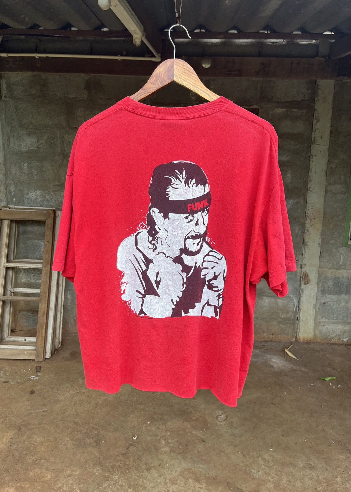 Vintage Faded Wwe funker tee Size US XL / EU 56 / 4 - 1 Thumbnail