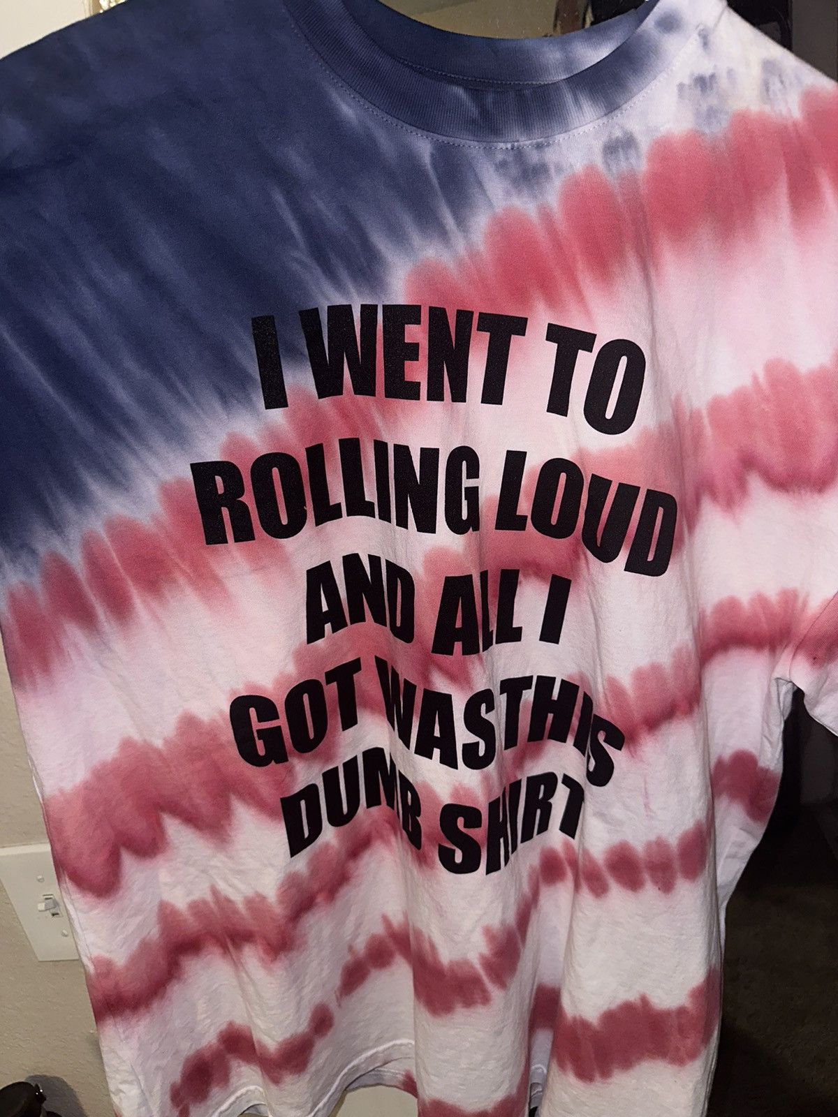 image of Asap Rocky x Awge A$Ap Rocky Rolling Merch in Tye Dye, Men's (Size XL)