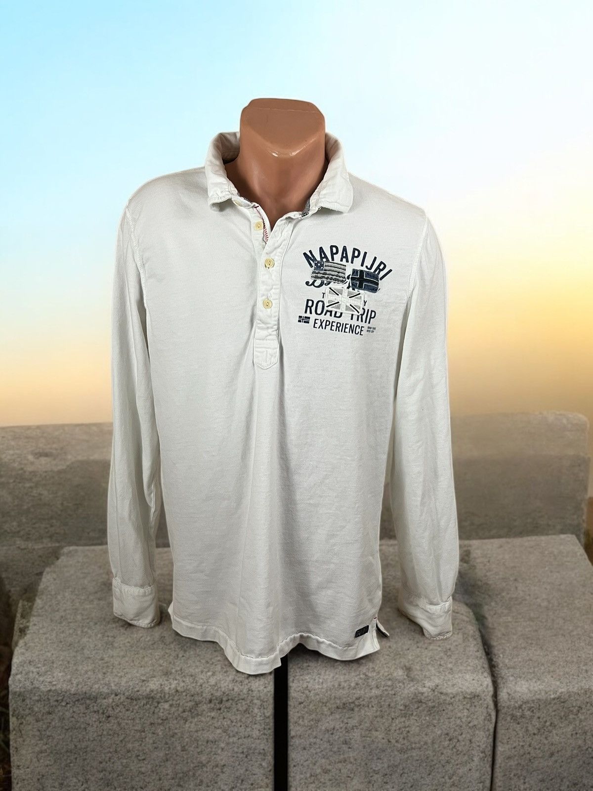 Napapijri Napapijri lond sleeve polo shirt size M Size US M / EU 48-50 / 2 - 1 Thumbnail