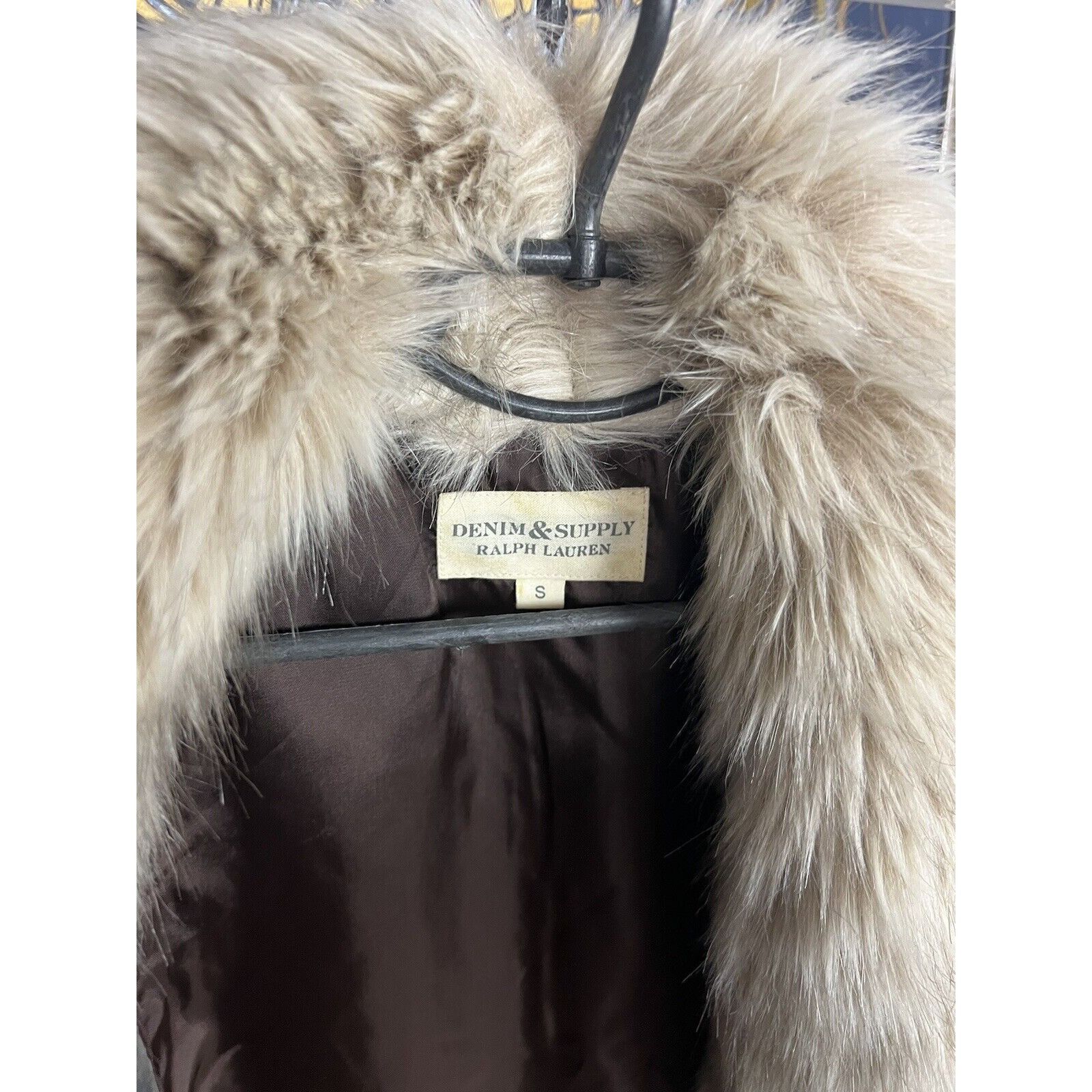 Denim & Supply Ralph Lauren Ralph Lauren Denim&Supply VTG Y2k Acrylic Fur Deep Peel Vest Size S / US 4 / IT 40 - 12 Thumbnail