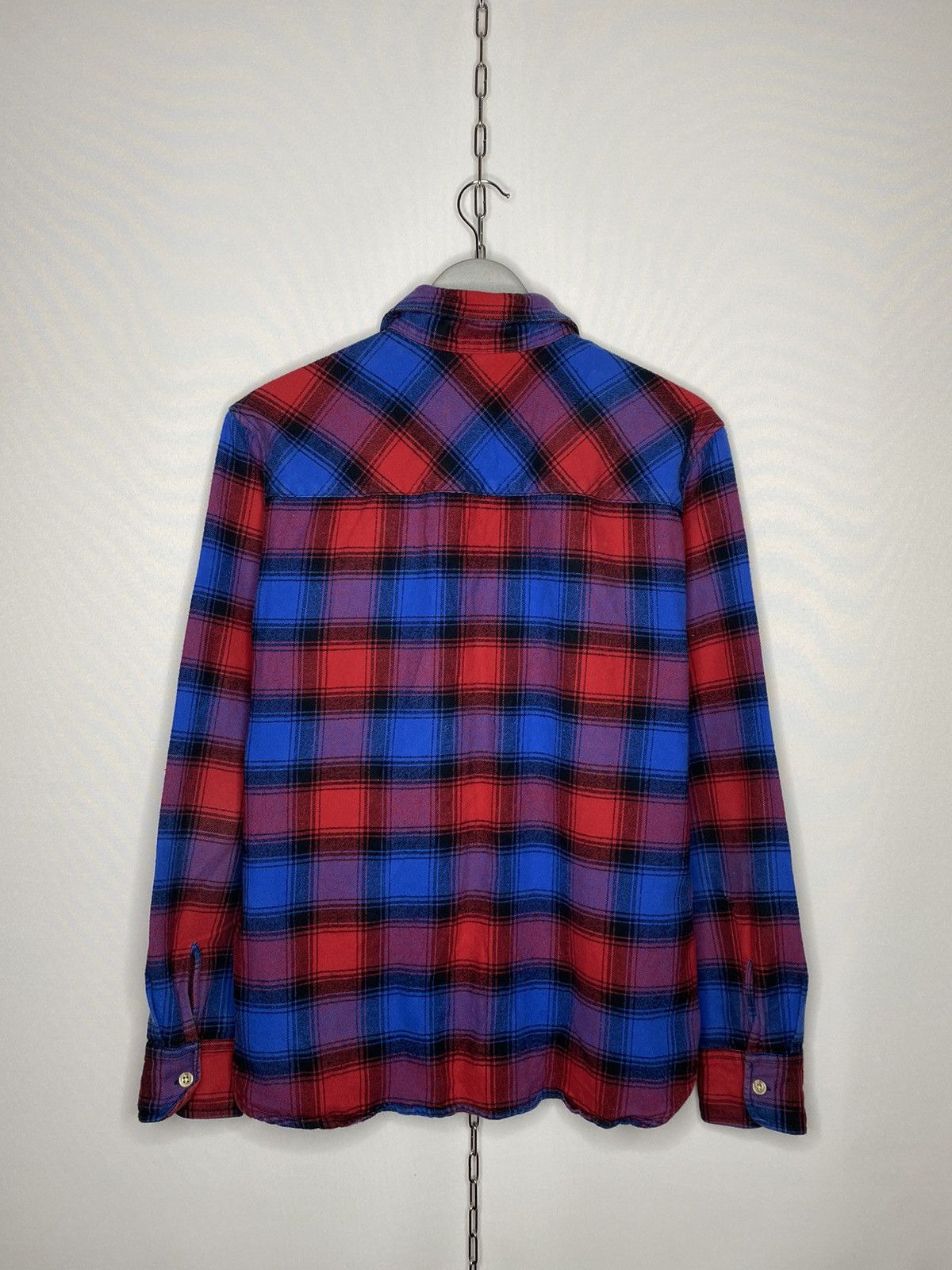 Carhartt × Vintage Vintage Carhartt Crocker Shirt Long Sleeve Plaid Y2K Hype Size US L / EU 52-54 / 3 - 3 Thumbnail
