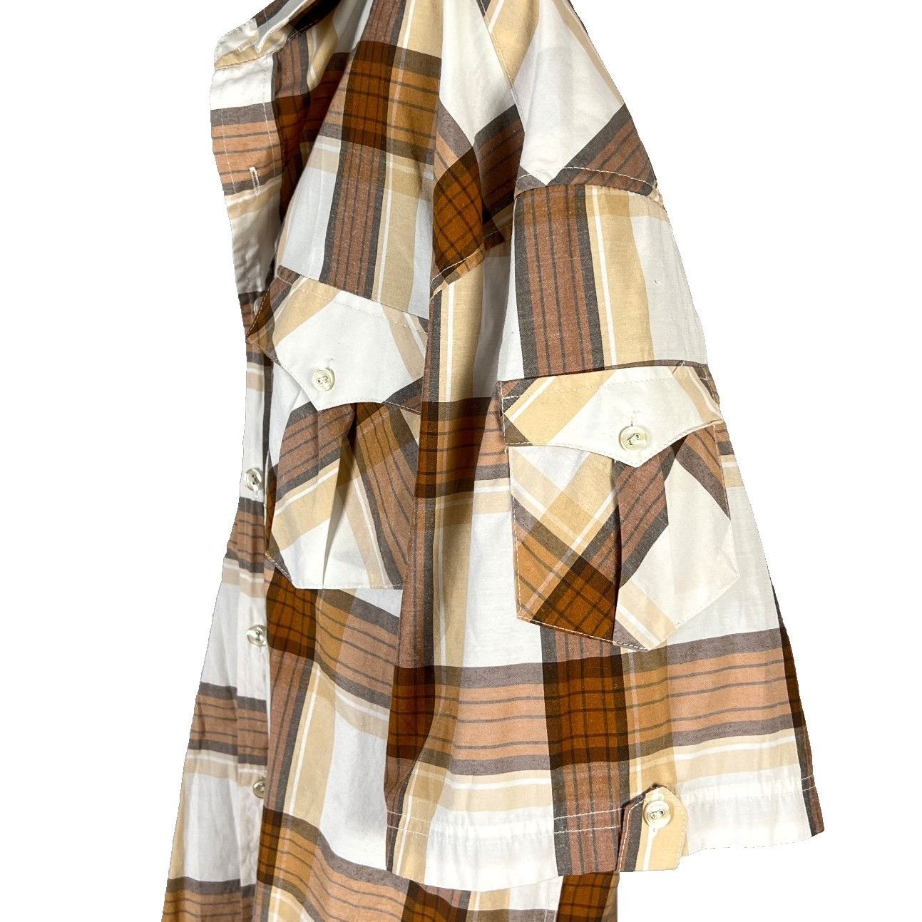 Other Knockout Mens Plaid Button Shirt size 3X / 2XL Tall True Fit Size US XXL / EU 58 / 5 - 7 Thumbnail