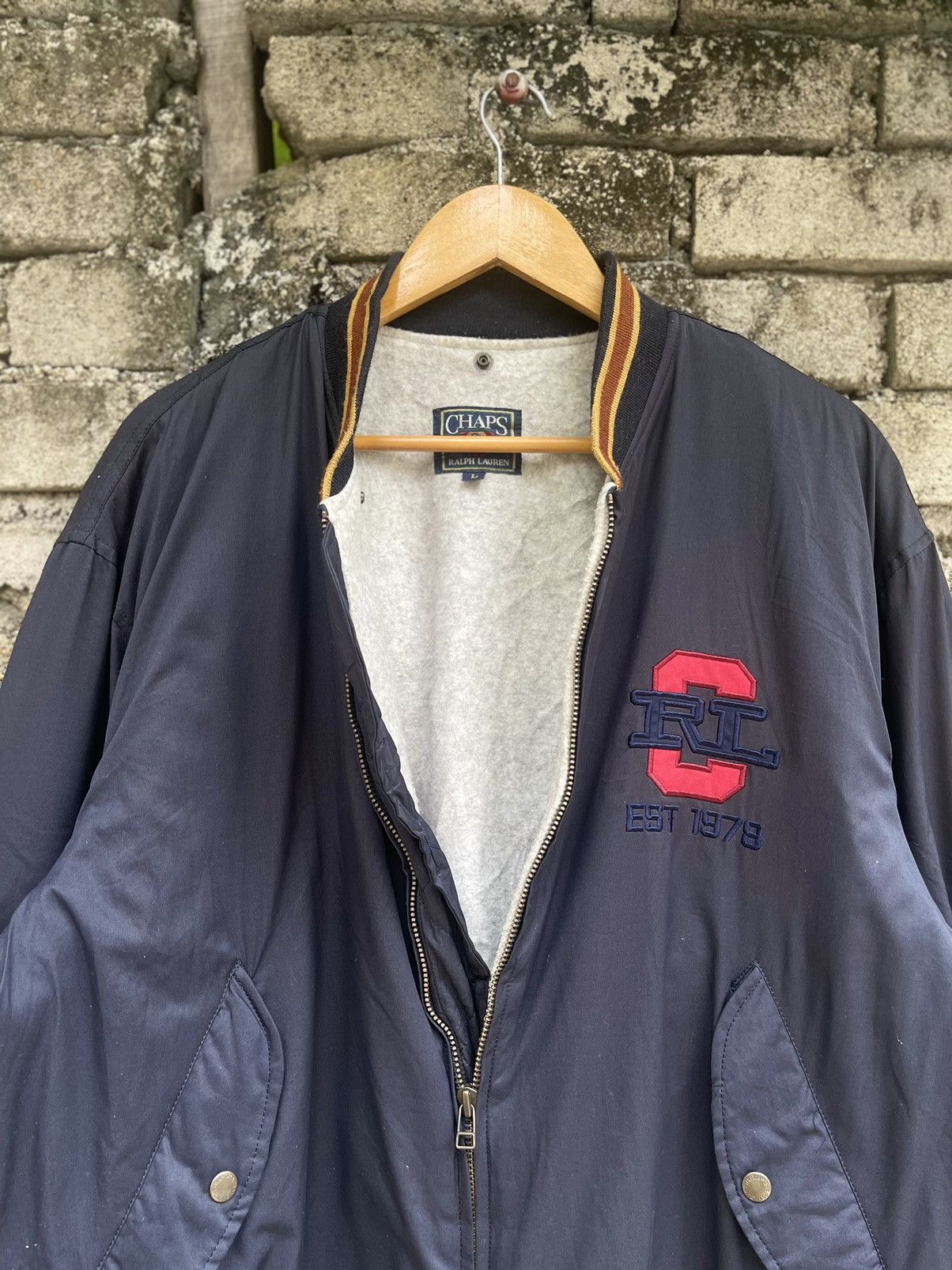 80~90s chaps ralph lauren スタジャン L 80~90s chaps ralph lauren スタジャン L Rare Vintage Chaps Ralph