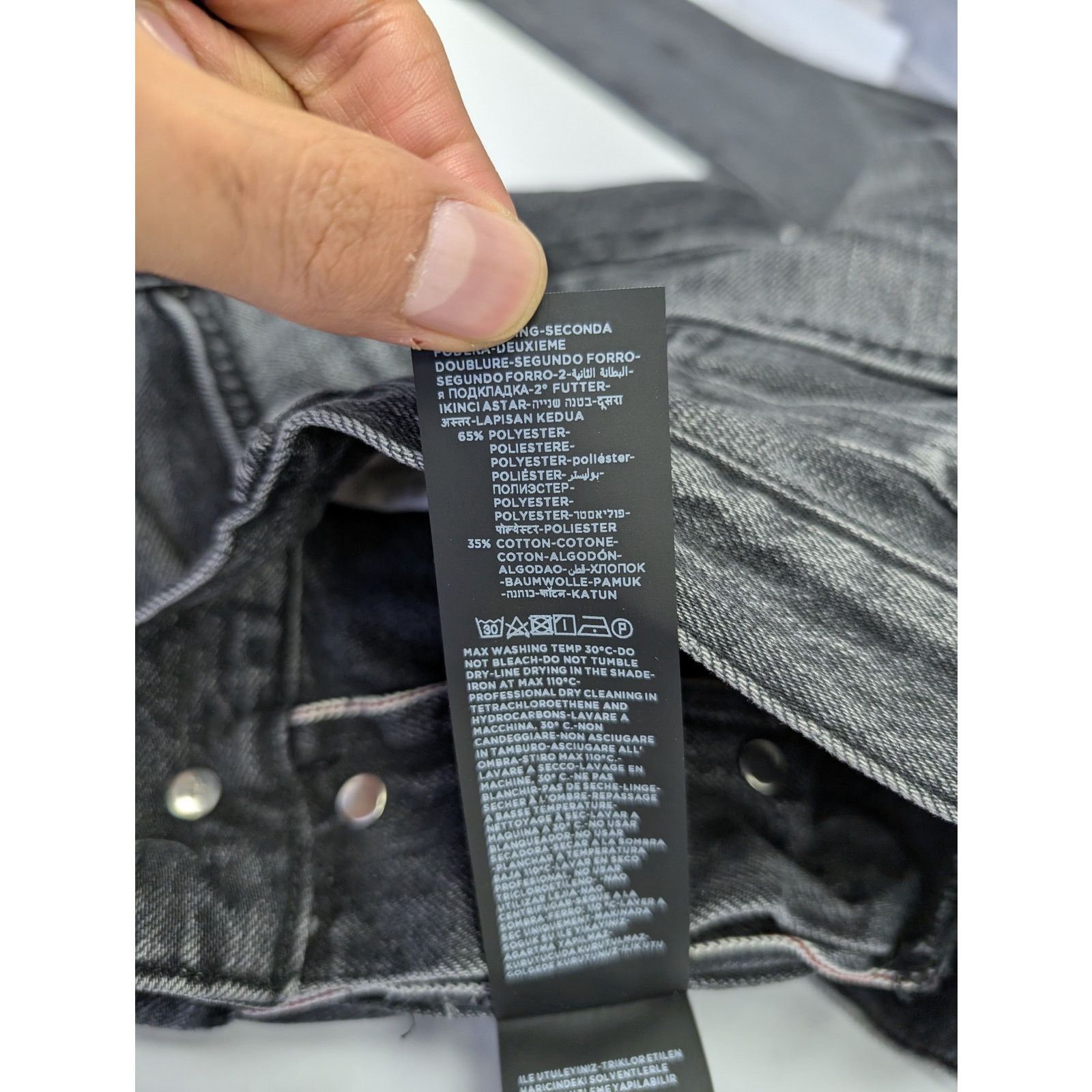 Tom Ford o1rshd1 Denim Slim Jean in Black Size US 36 / EU 52 - 19 Thumbnail