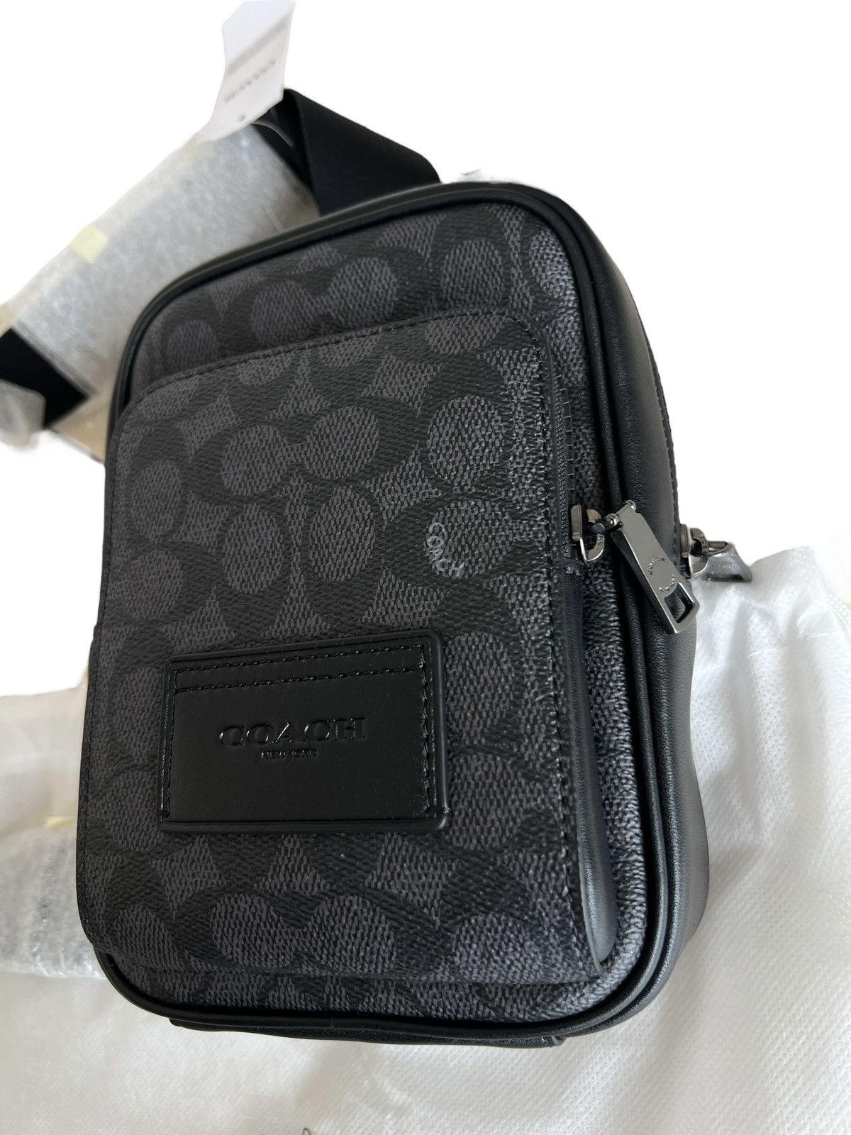 Coach × Designer Coach Racer Signature Crossbody Sling Bag Size ONE SIZE - 3 Thumbnail