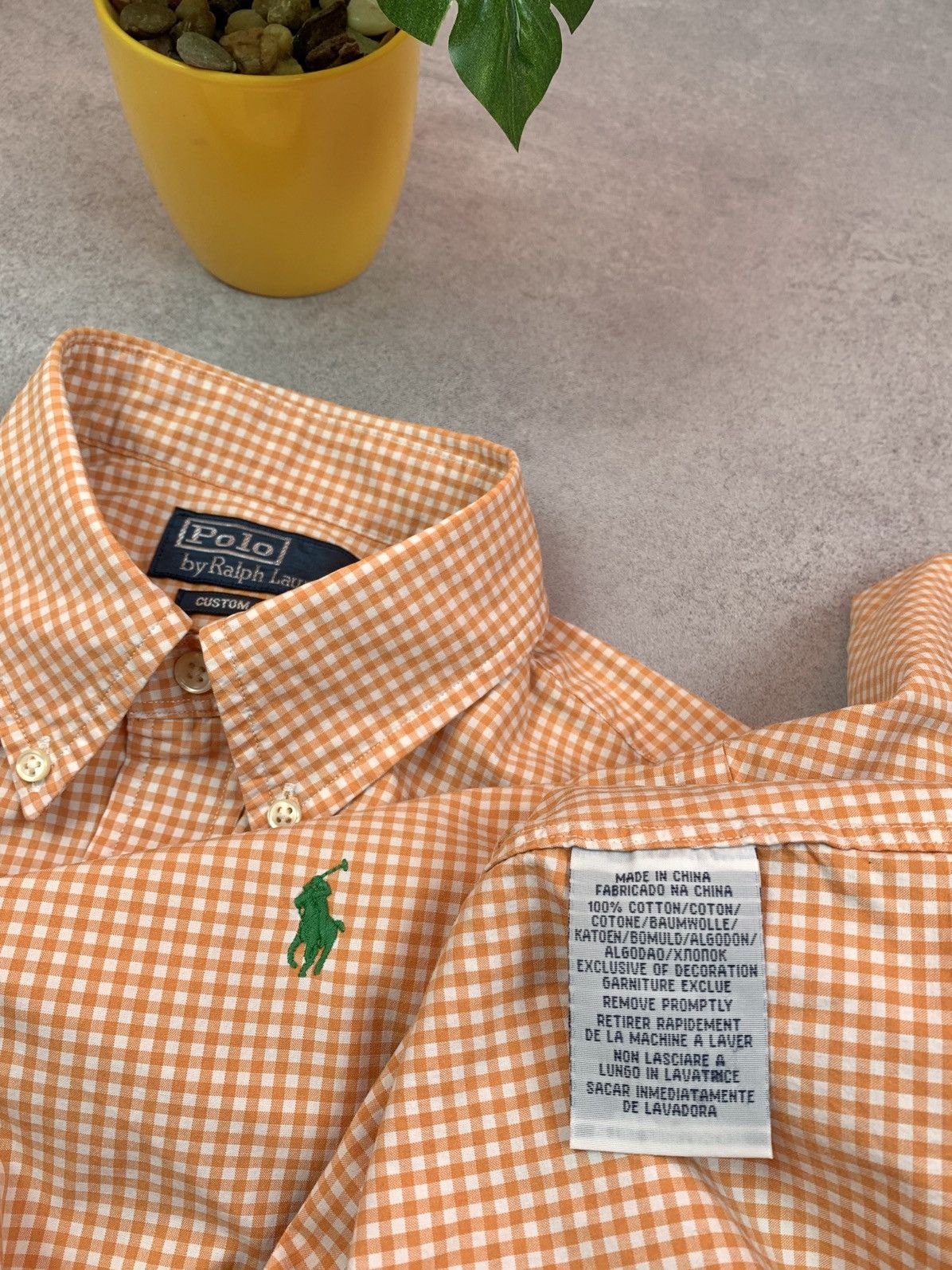 Polo Ralph Lauren Ralph Lauren Polo Gingham Short Sleeve Button Shirt Size M Size US M / EU 48-50 / 2 - 5 Thumbnail