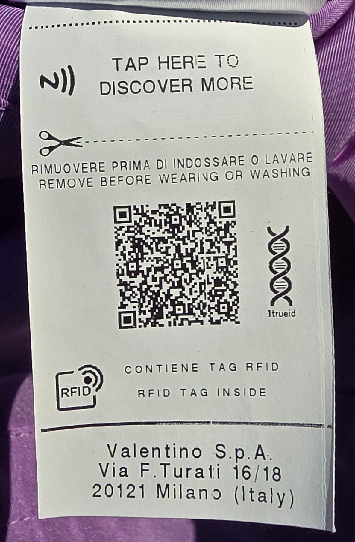 Valentino VALENTINO Oversized Purple Silk Faille Shacket IT 38/US 2 Size XS / US 0-2 / IT 36-38 - 10 Thumbnail