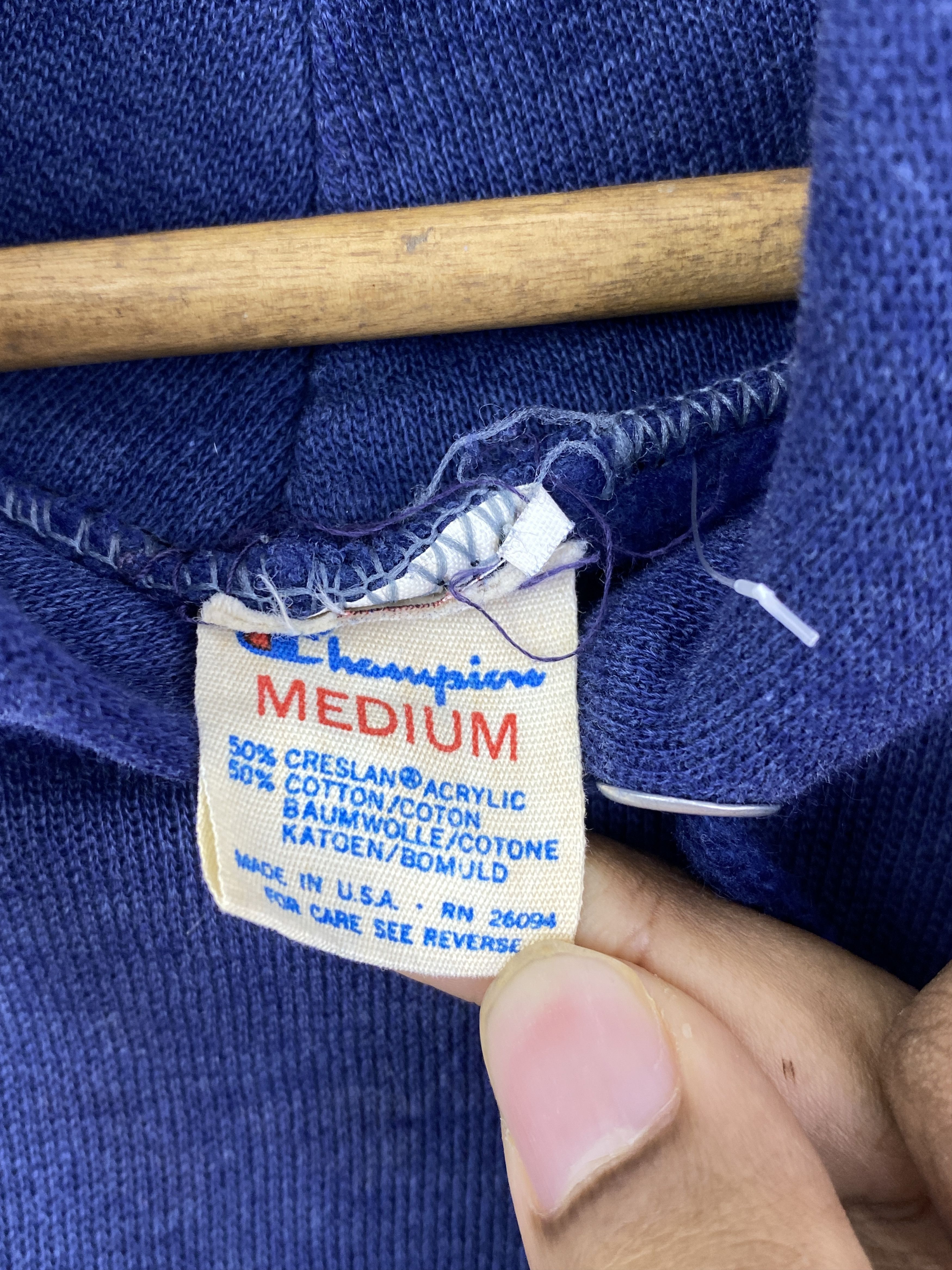 Champion Vintage 70s Champion Collegiate Hoodie SH0110 Size US M / EU 48-50 / 2 - 10 Thumbnail