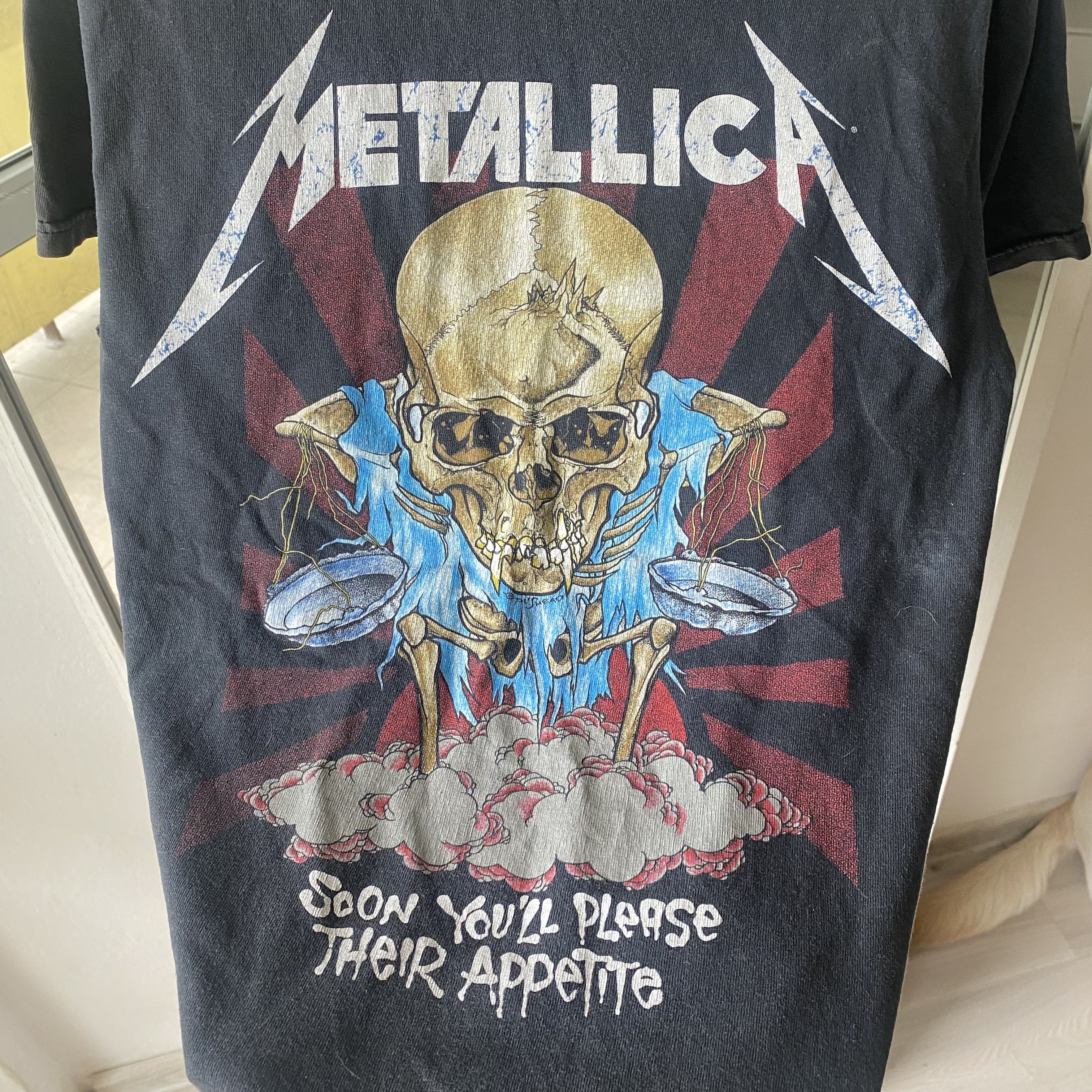 Band Tees VINTAGE METALLICA 2007 PUSHEAD T SHIRT ROCK METAL SLAYER Size S / US 4 / IT 40 - 6 Thumbnail