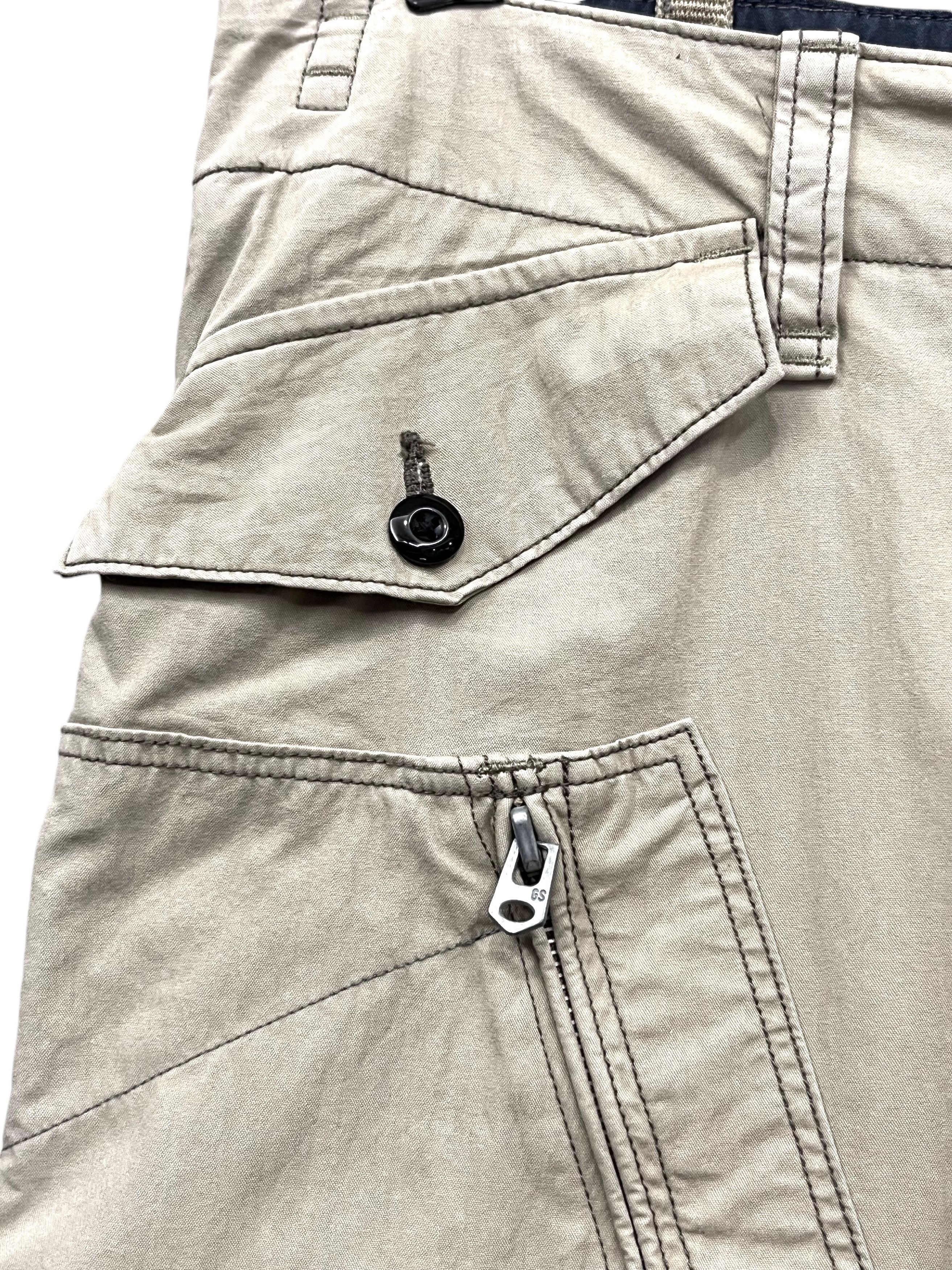 G-Star Vtg G STAR Military Aero Powel 3D Loose Tapered Cargo Pants Size US 30 / EU 46 - 7 Thumbnail