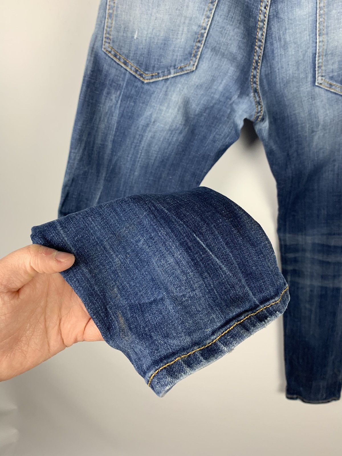 Dsquared2 Dsquared2 Distressed Skinny Jeans Denim Men’s Size 46 Blue Size US 30 / EU 46 - 16 Thumbnail