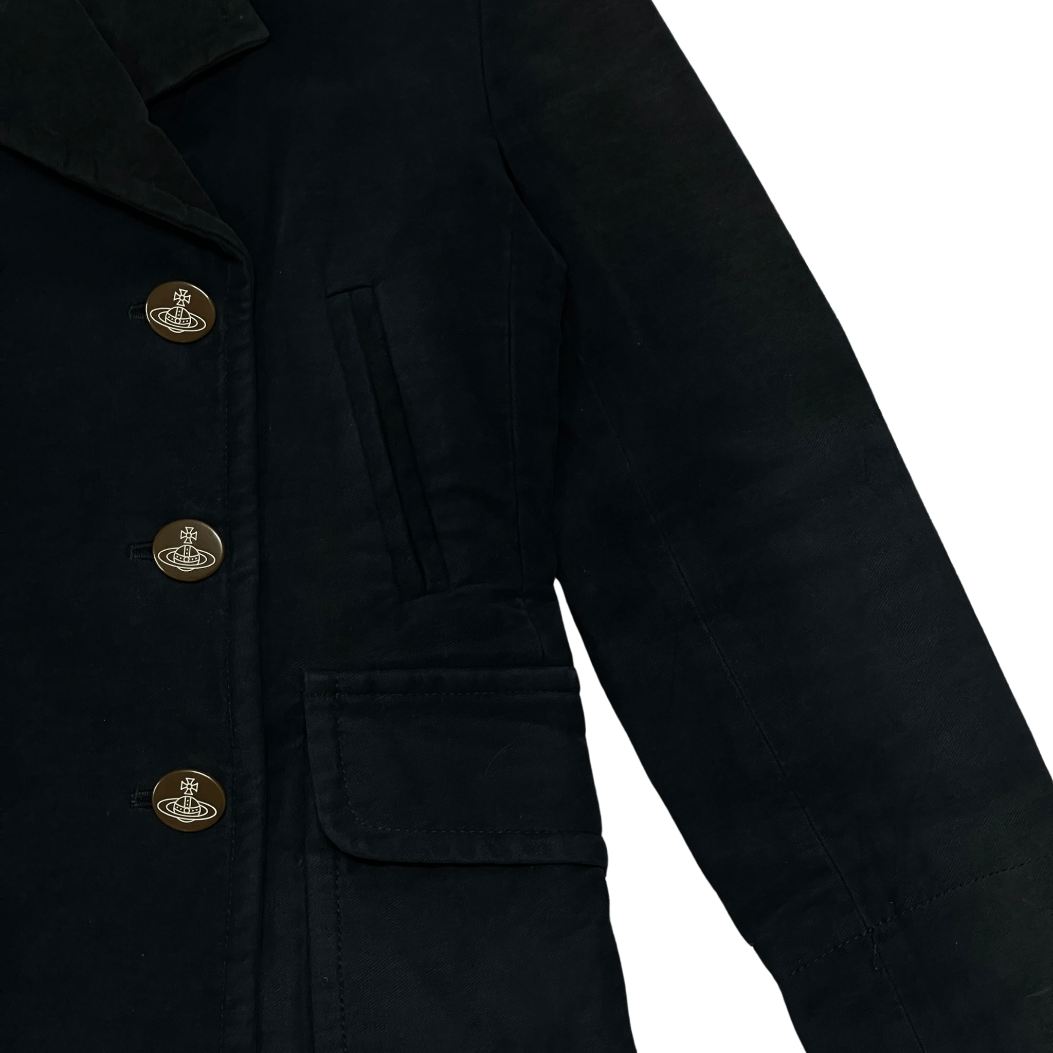 Vivienne Westwood Vintage Vivienne Westwood Red Label Double Breasted Peacoat Size S / US 4 / IT 40 - 10 Thumbnail
