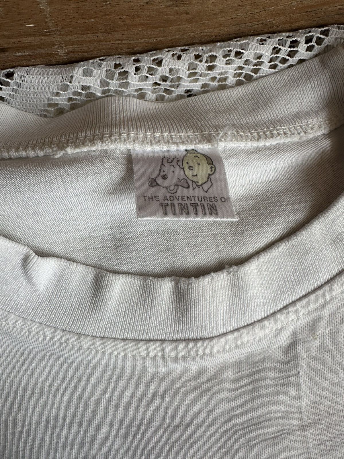 Designer Vintage Tintin the Blue Lotus Size US L / EU 52-54 / 3 - 3 Thumbnail