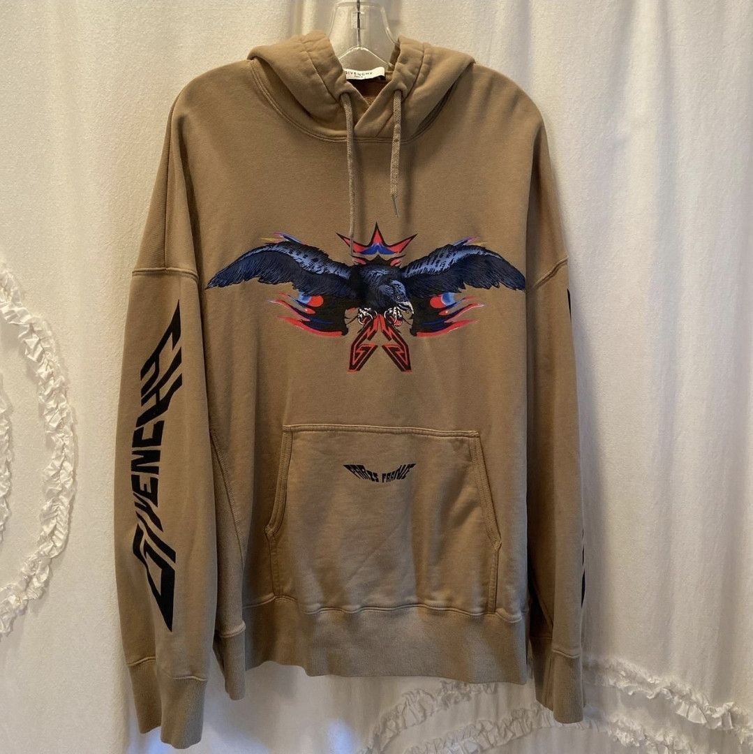 Givenchy Eagle Graphic hoodie Size US XL / EU 56 / 4 - 2 Thumbnail