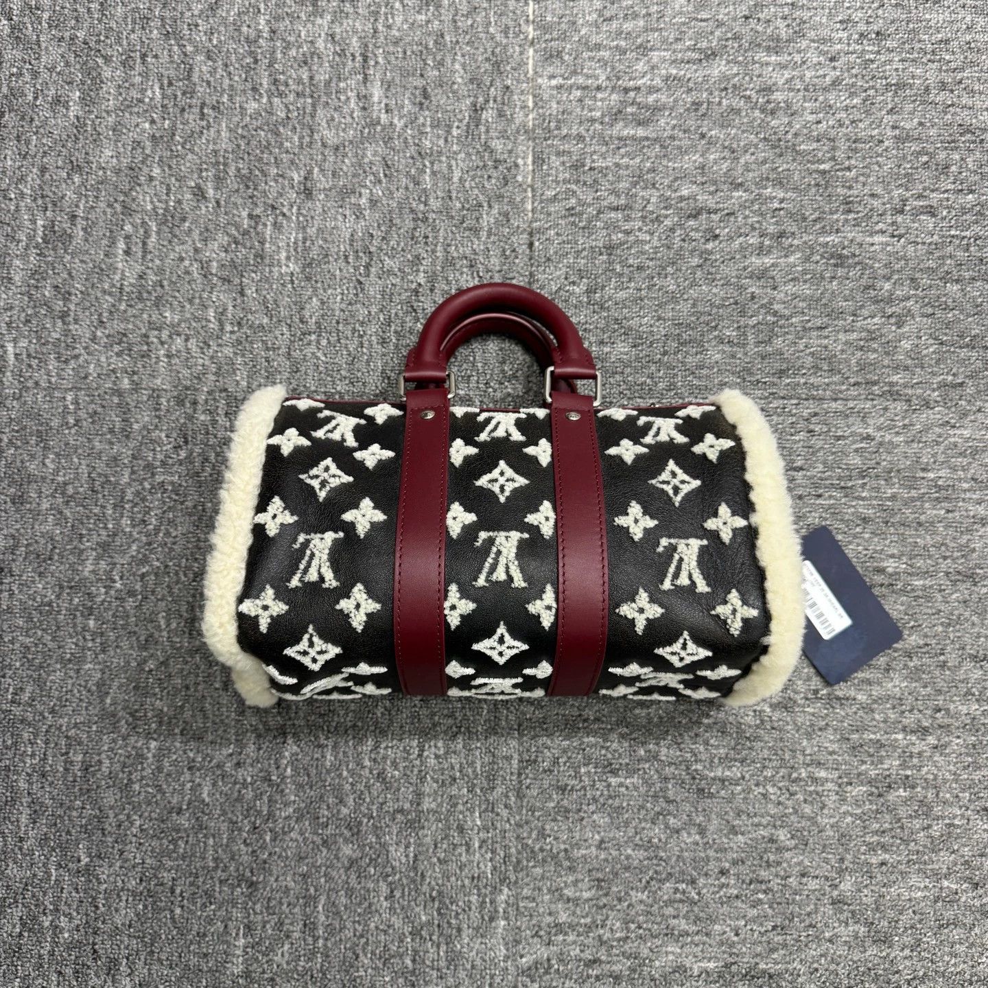 Louis Vuitton LV Shearling Keepall 25 Travel Bag Size ONE SIZE - 4 Thumbnail