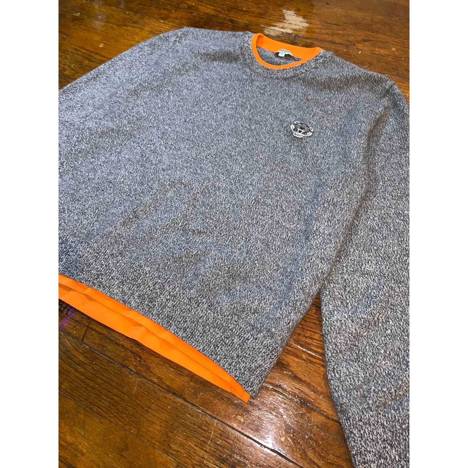 Kenzo Kenzo Tiger Sweatshirt Grey Orange Women XL Size XL / US 12-14 / IT 48-50 - 5 Thumbnail